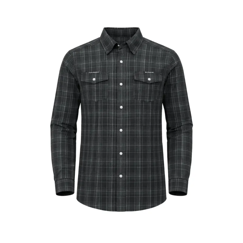 Backcountry Bourbon Flannel sold by Team Whiskey