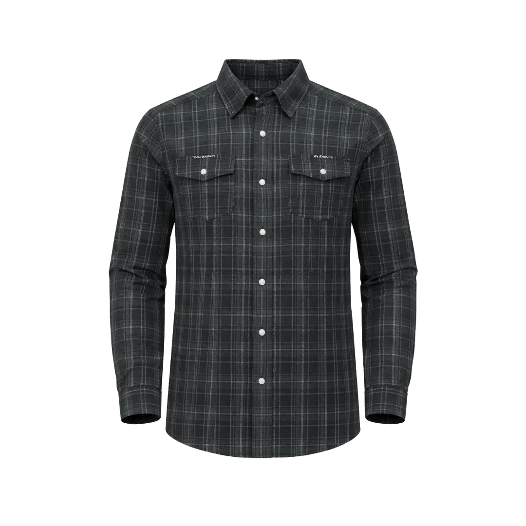 Backcountry Bourbon Flannel sold by Team Whiskey