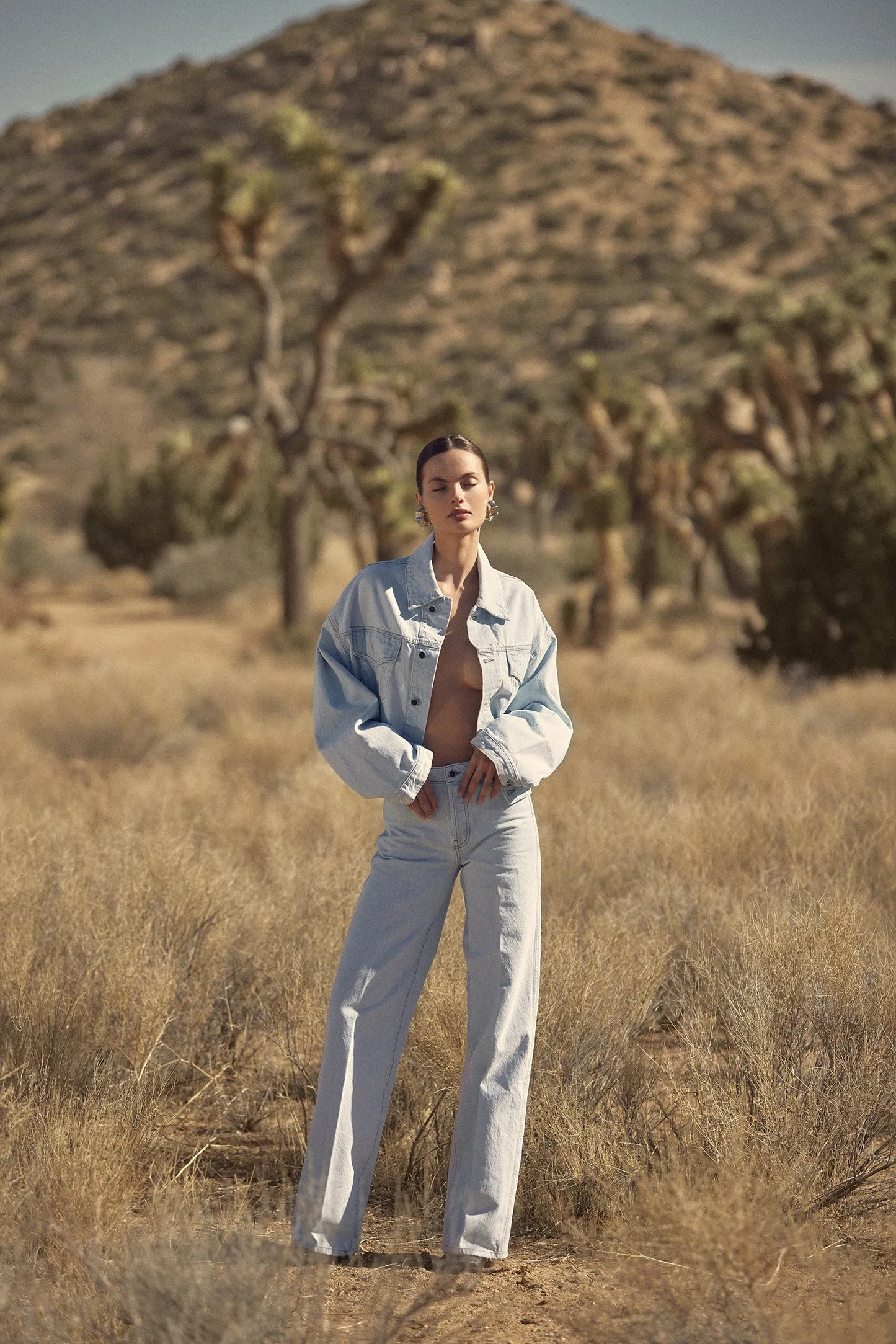 The Wide Leg Jean (Vintage Light) sold by SAME product image thumbnail 3