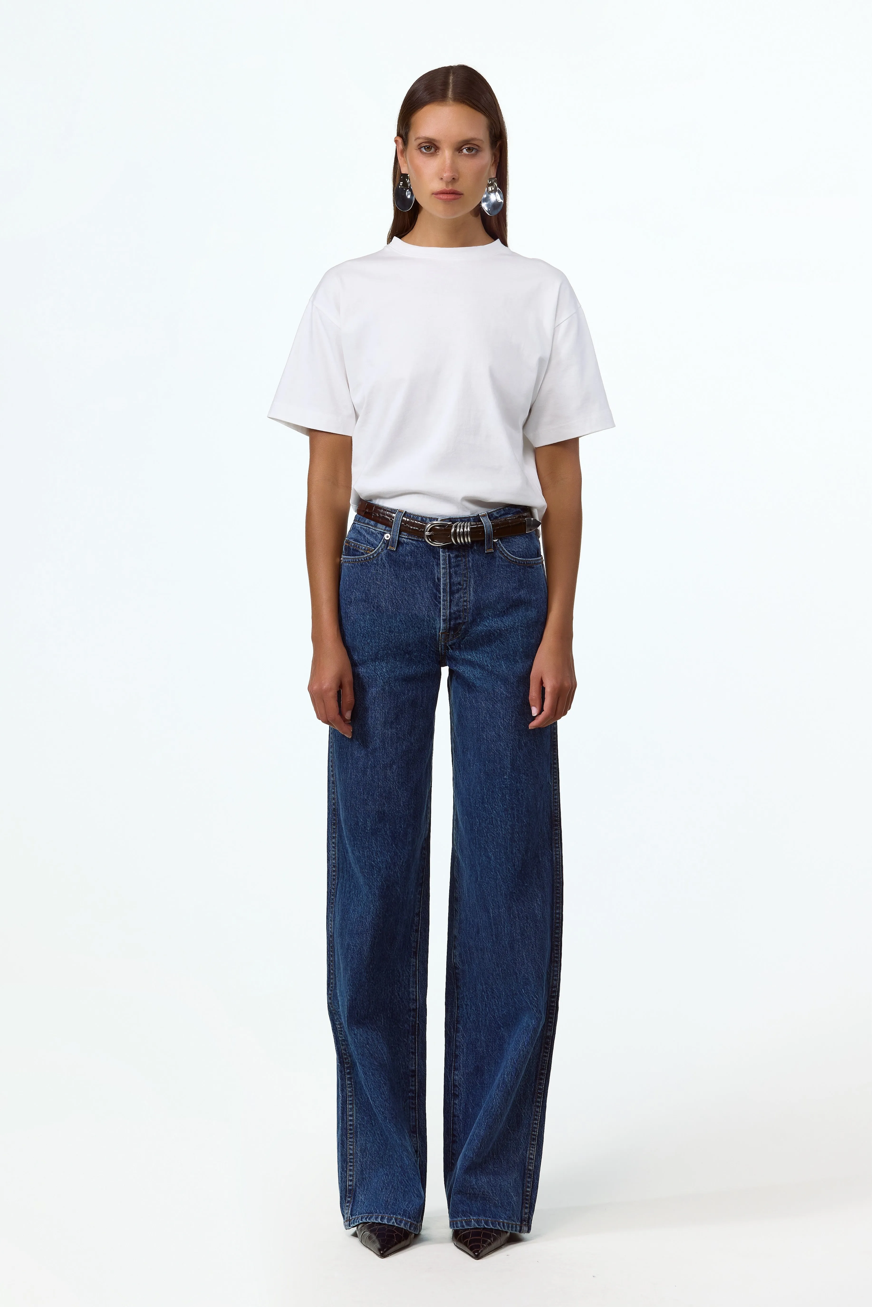 The Wide Leg Jean (Vintage Dark) sold by SAME product image thumbnail 2