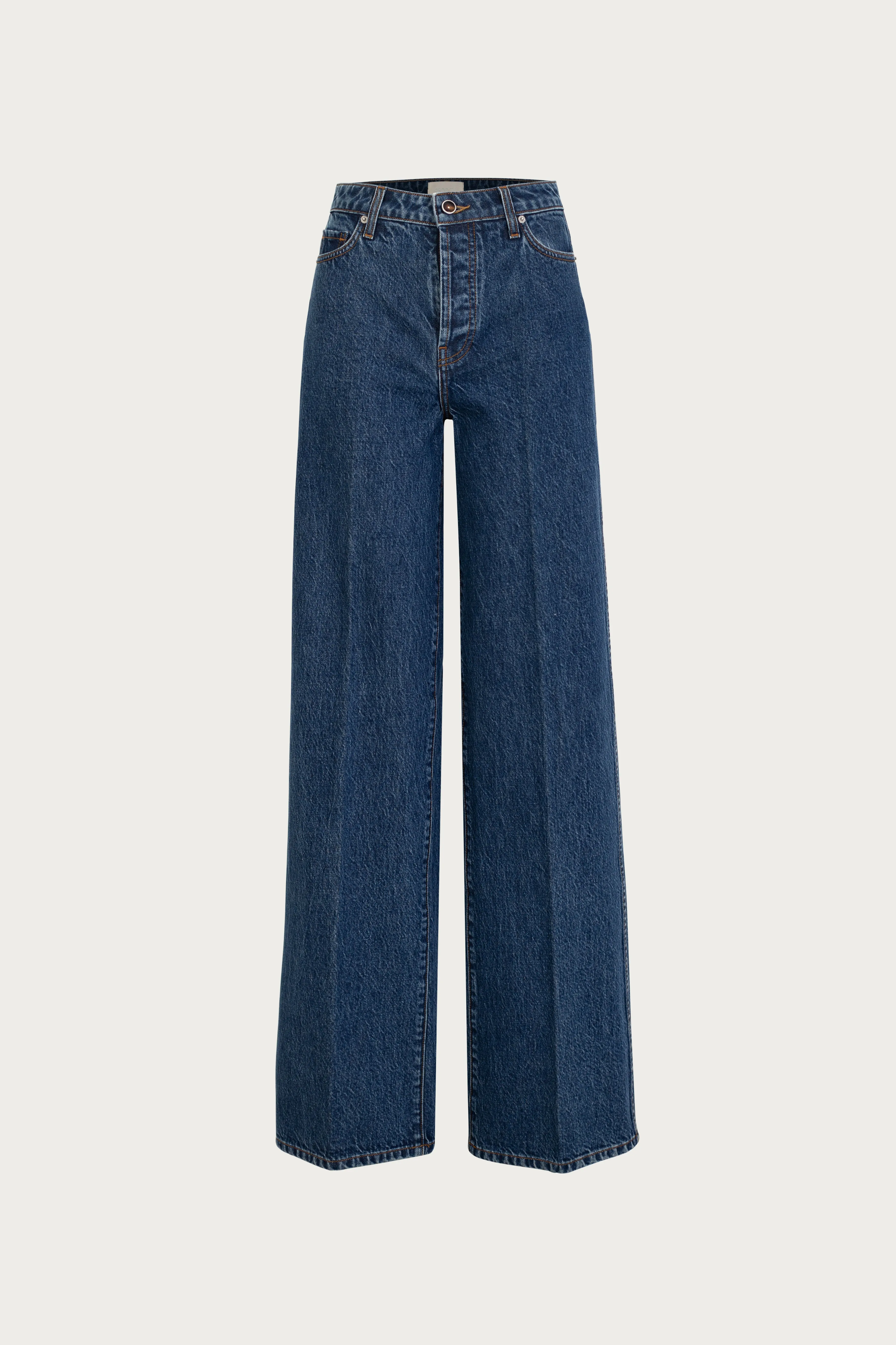 The Wide Leg Jean (Vintage Dark) sold by SAME