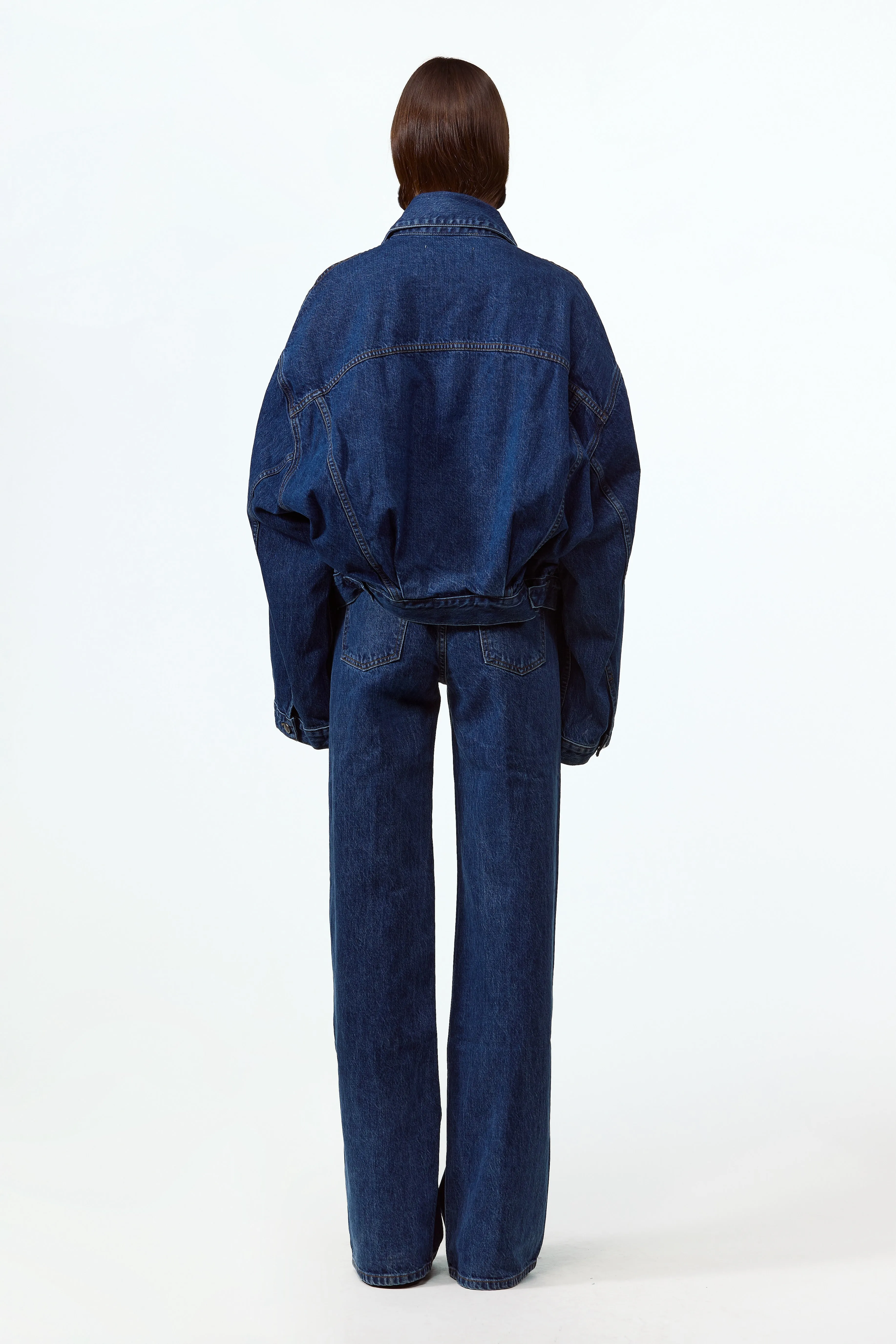 The Perfect Denim Jacket (Vintage Dark) sold by SAME product image thumbnail 5