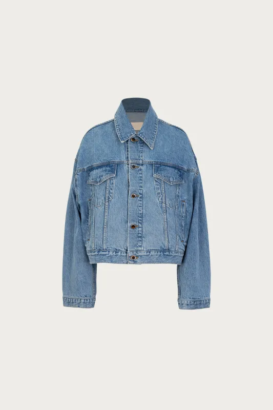 The Perfect Denim Jacket (Classic Blue) made by SAME