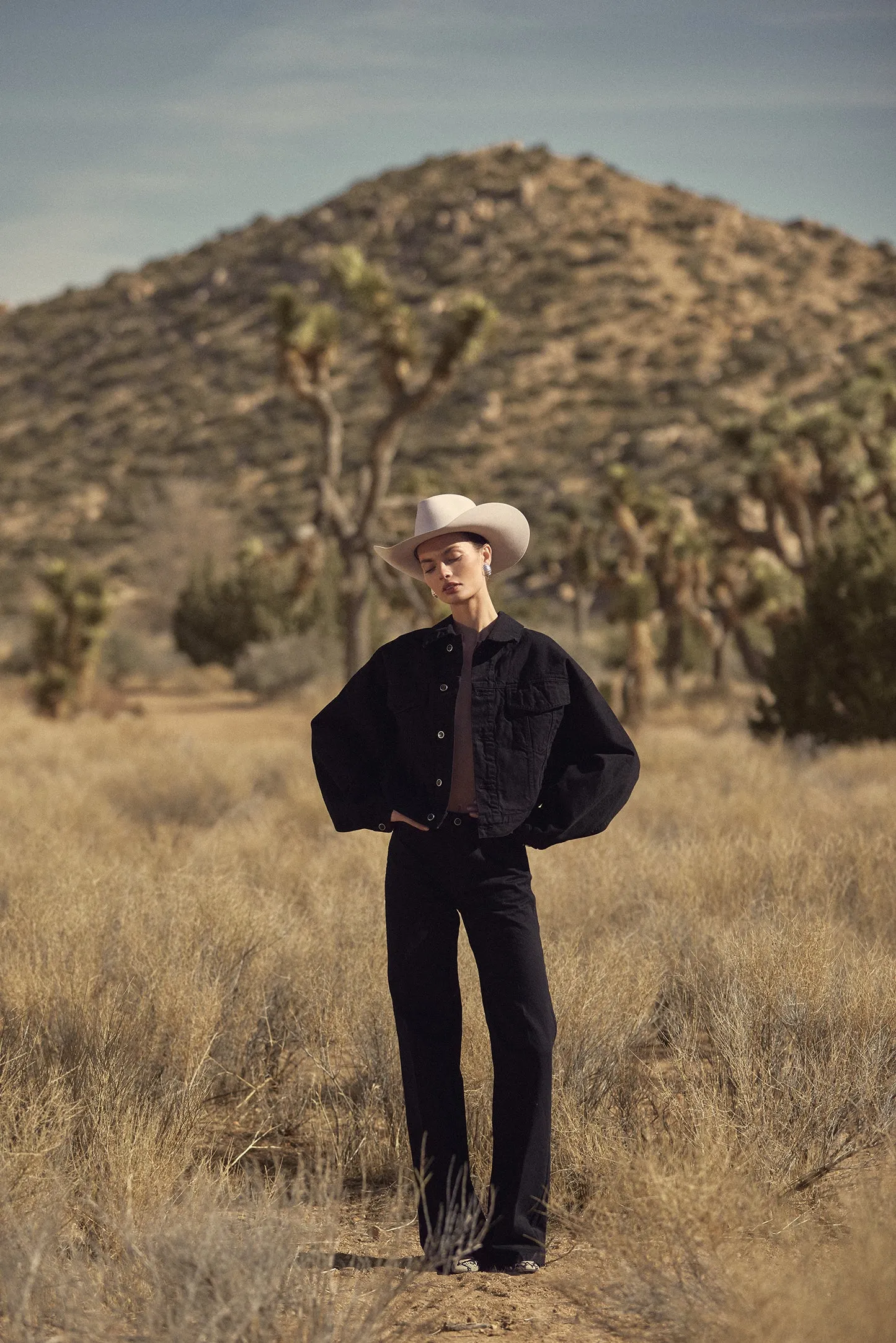 The Perfect Denim Jacket (Black) sold by SAME product image thumbnail 2