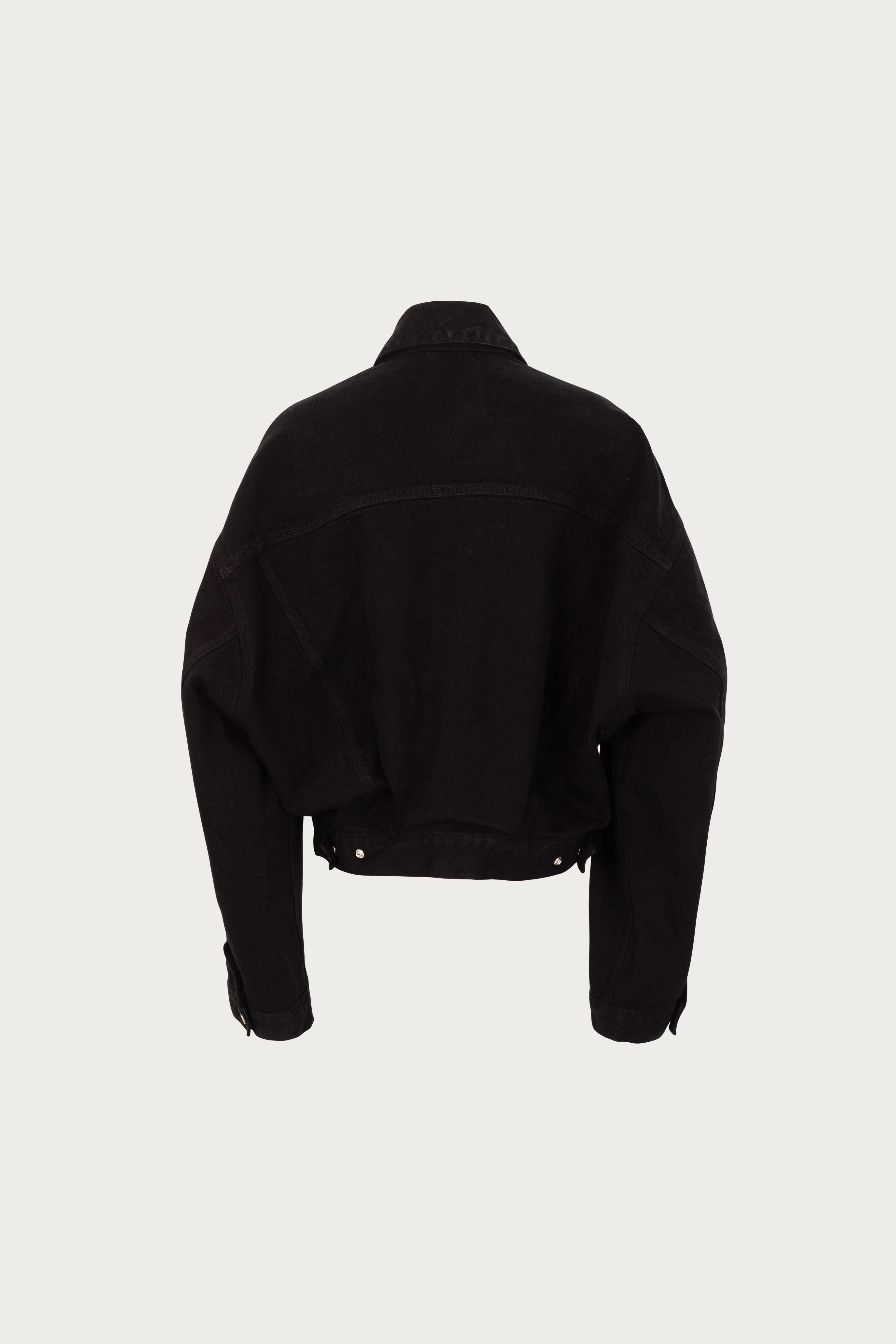 The Perfect Denim Jacket (Black) sold by SAME product image thumbnail 5