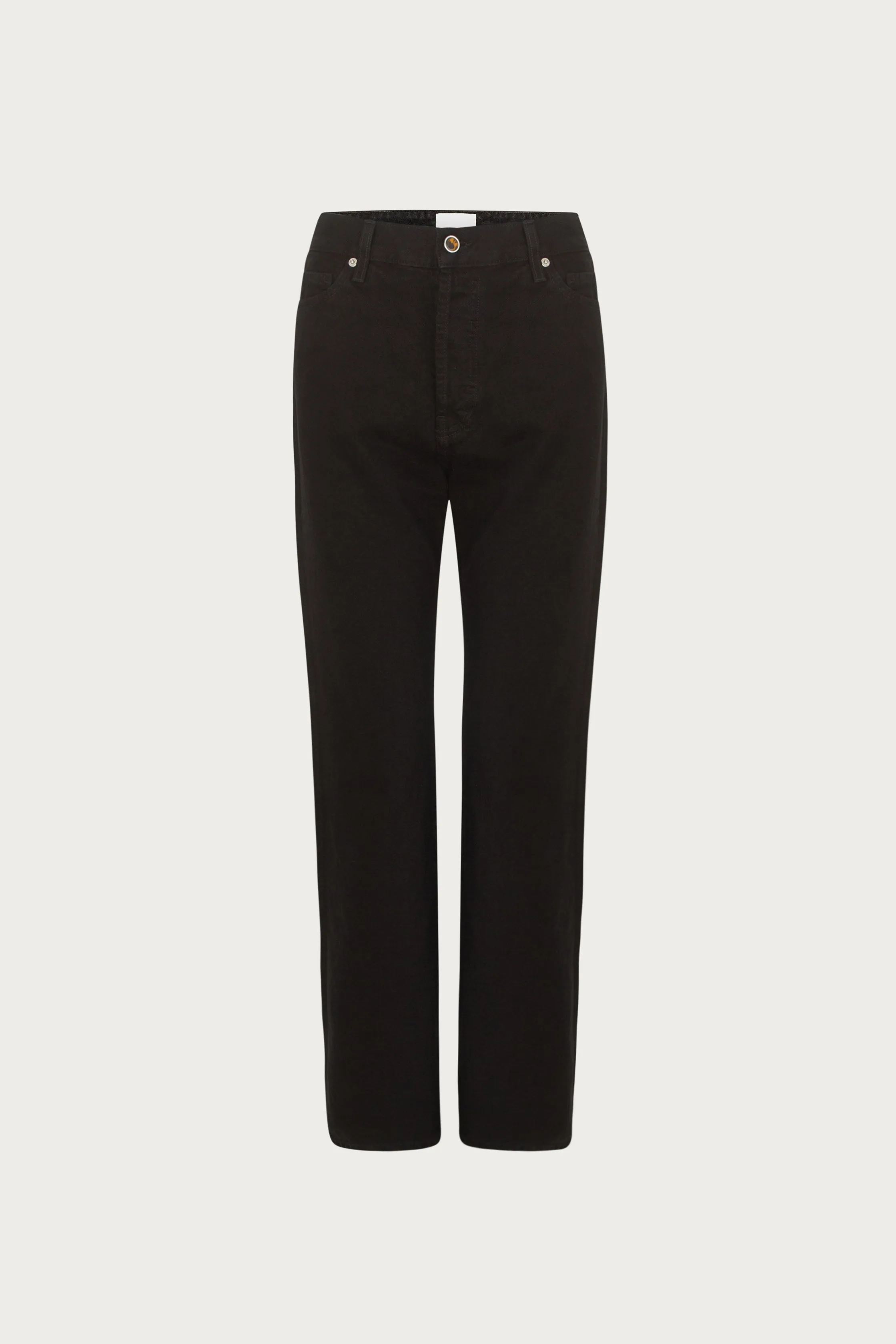 The Straight Ankle Jean (Black) sold by SAME