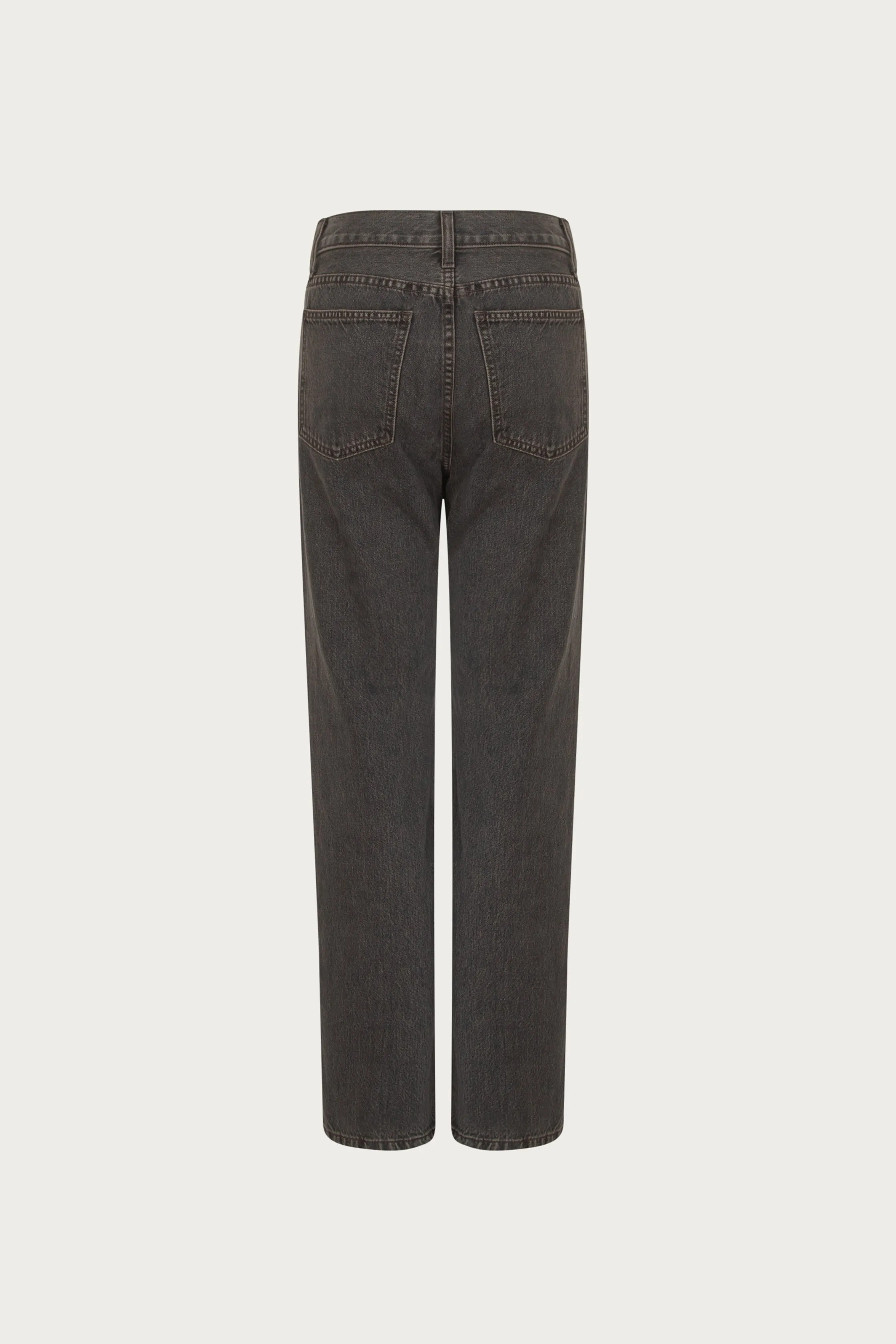 The Straight Ankle Jean (Stone Black) sold by SAME product image thumbnail 5
