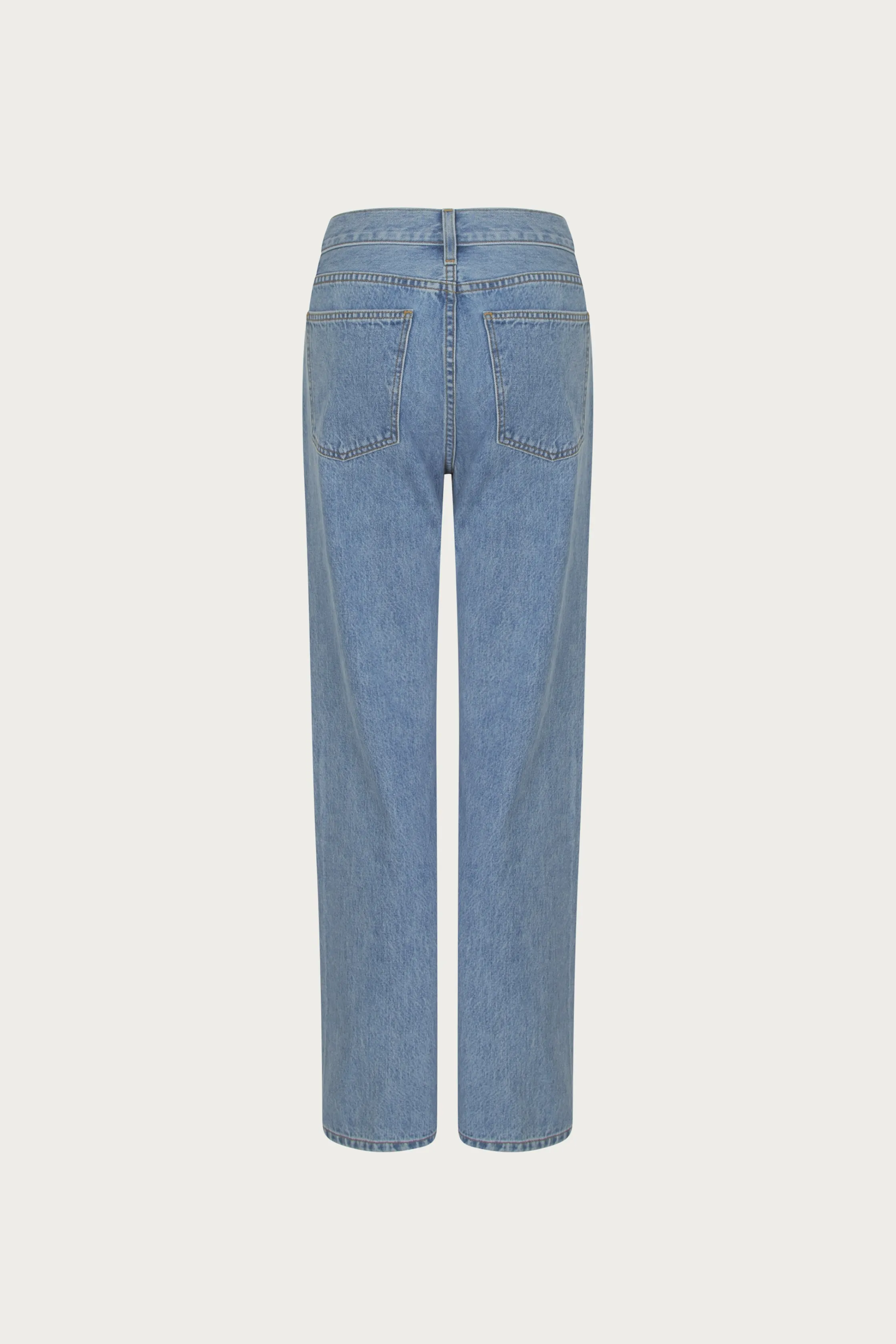 The Straight Ankle Jean (Classic Blue) sold by SAME product image thumbnail 2