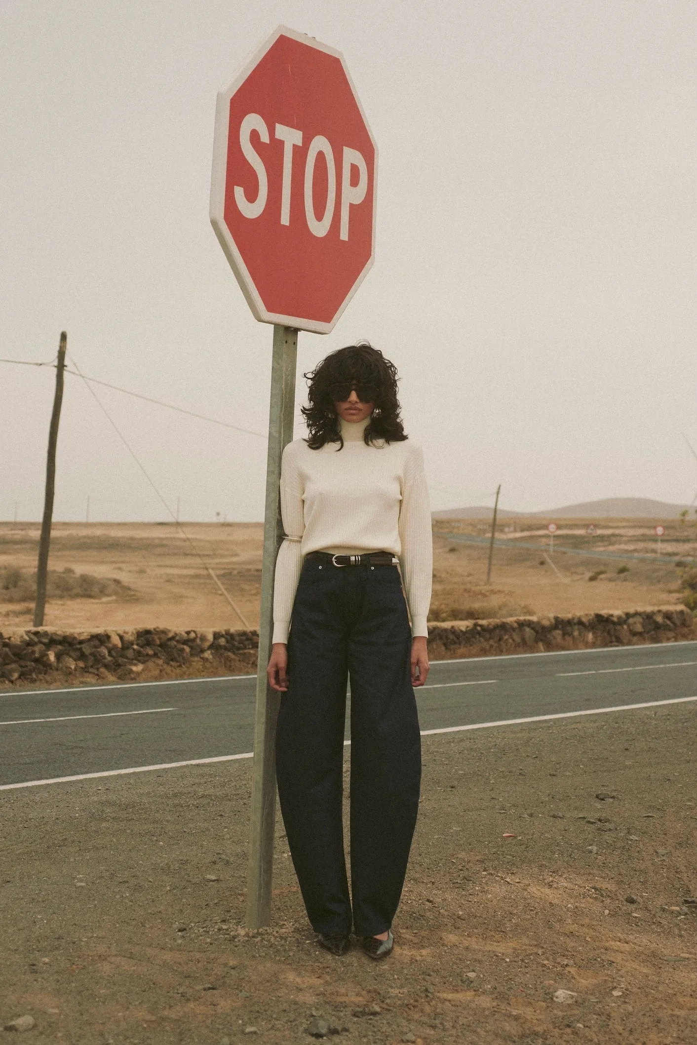 The Barrel Jean (Dark Indigo) sold by SAME product image thumbnail 2