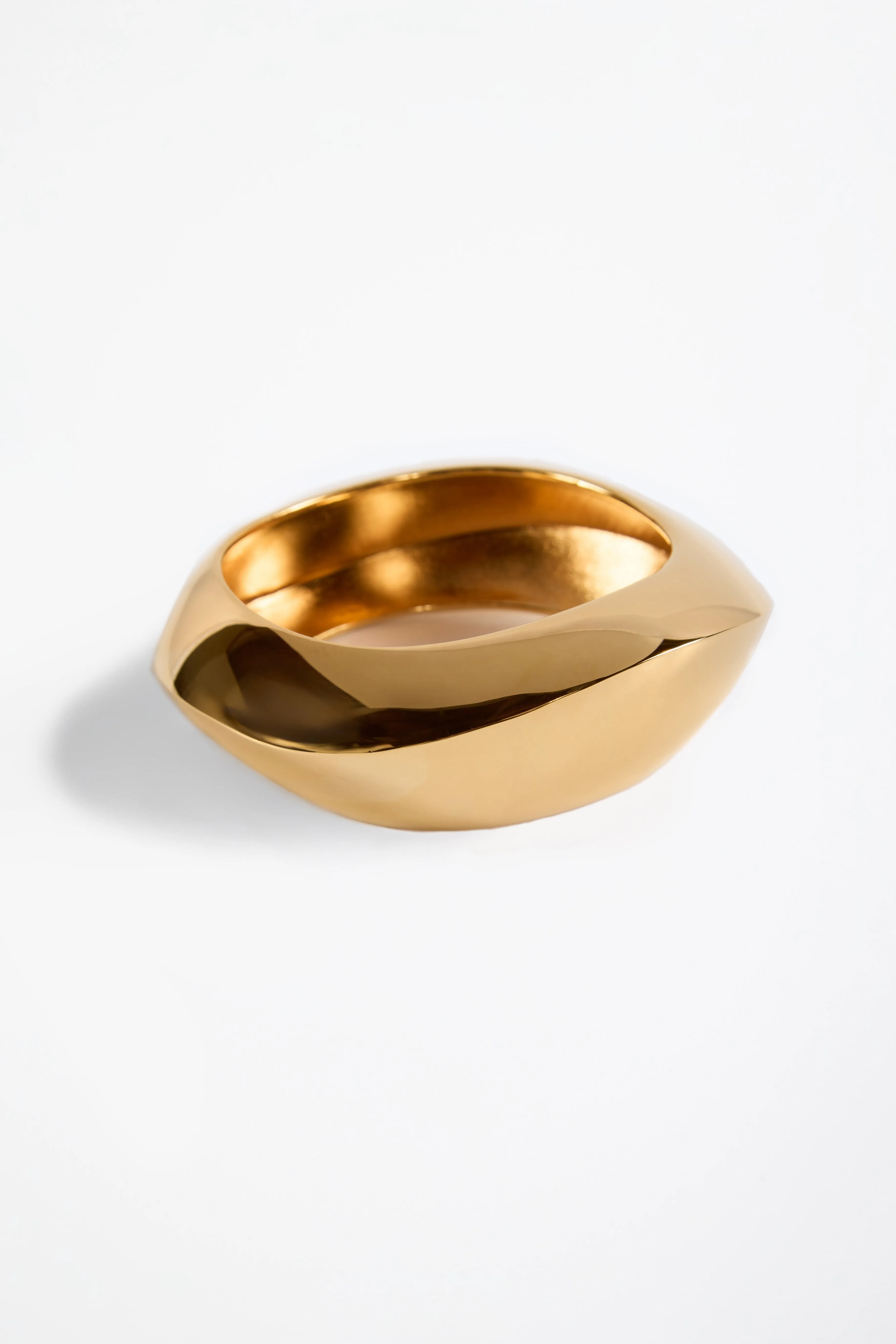 Wave Bangle (Gold) sold by SAME product image thumbnail 3