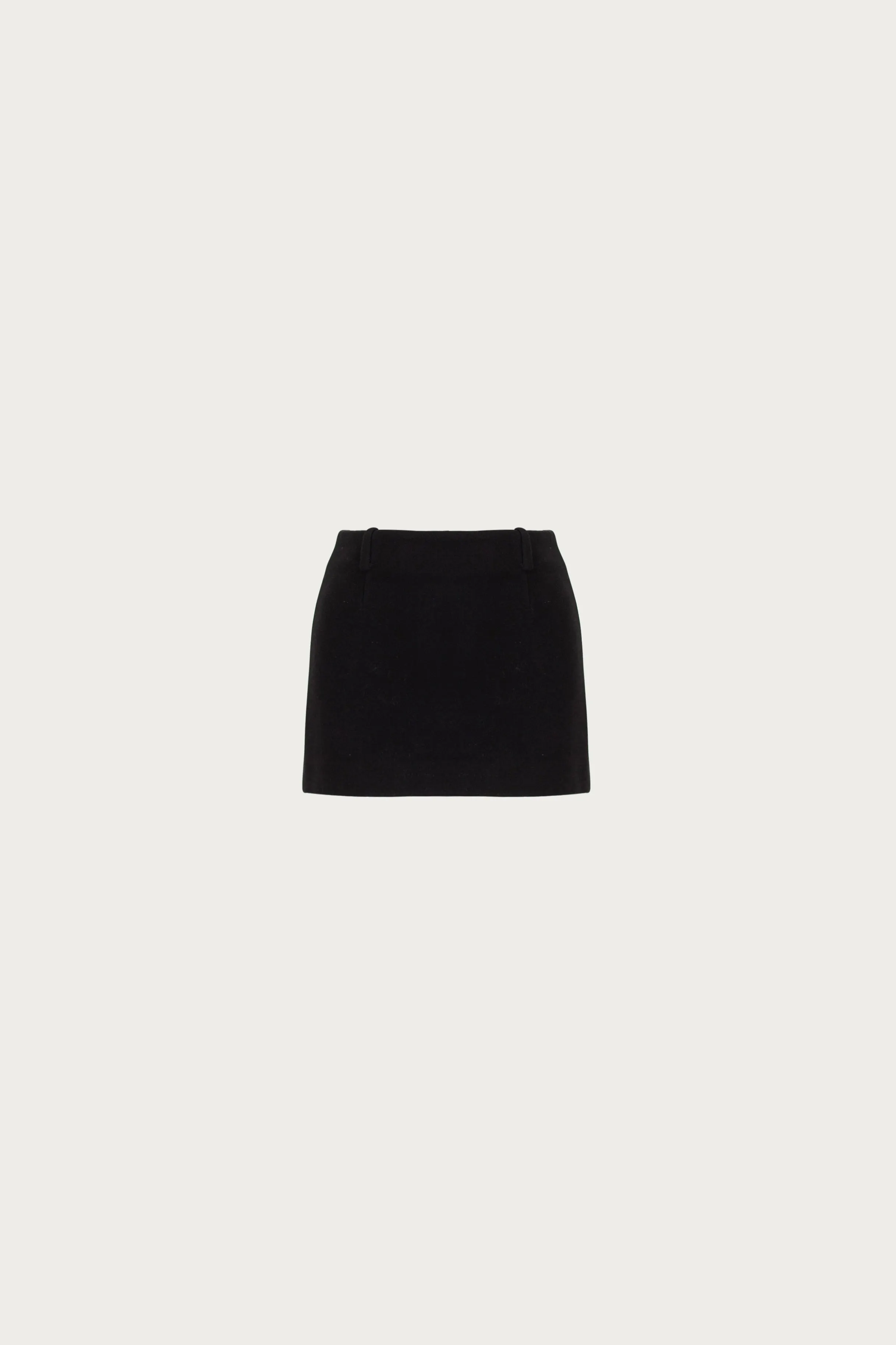 Wool Mini Skirt (Black) sold by SAME product image thumbnail 4