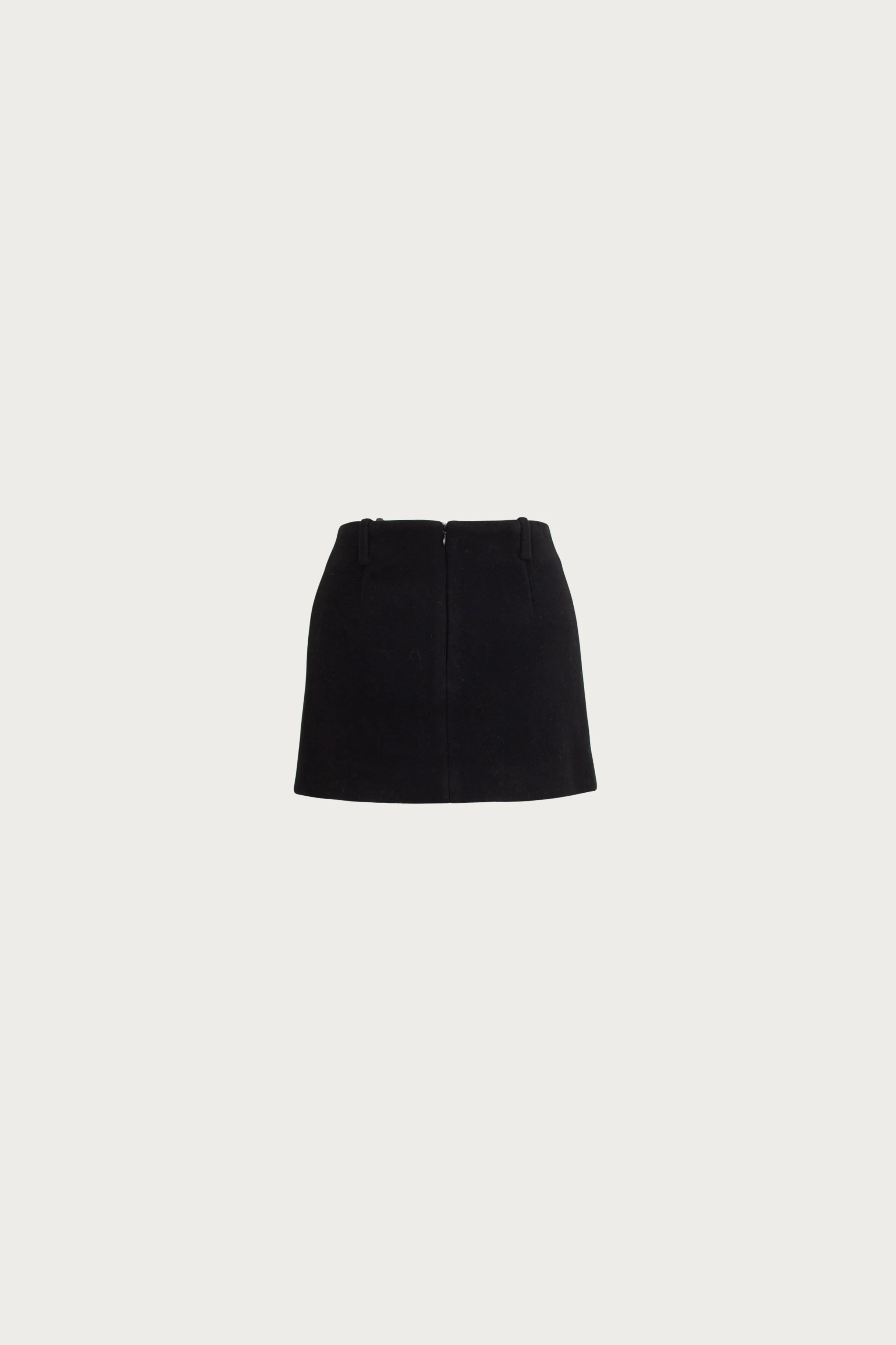 Wool Mini Skirt (Black) sold by SAME product image thumbnail 5
