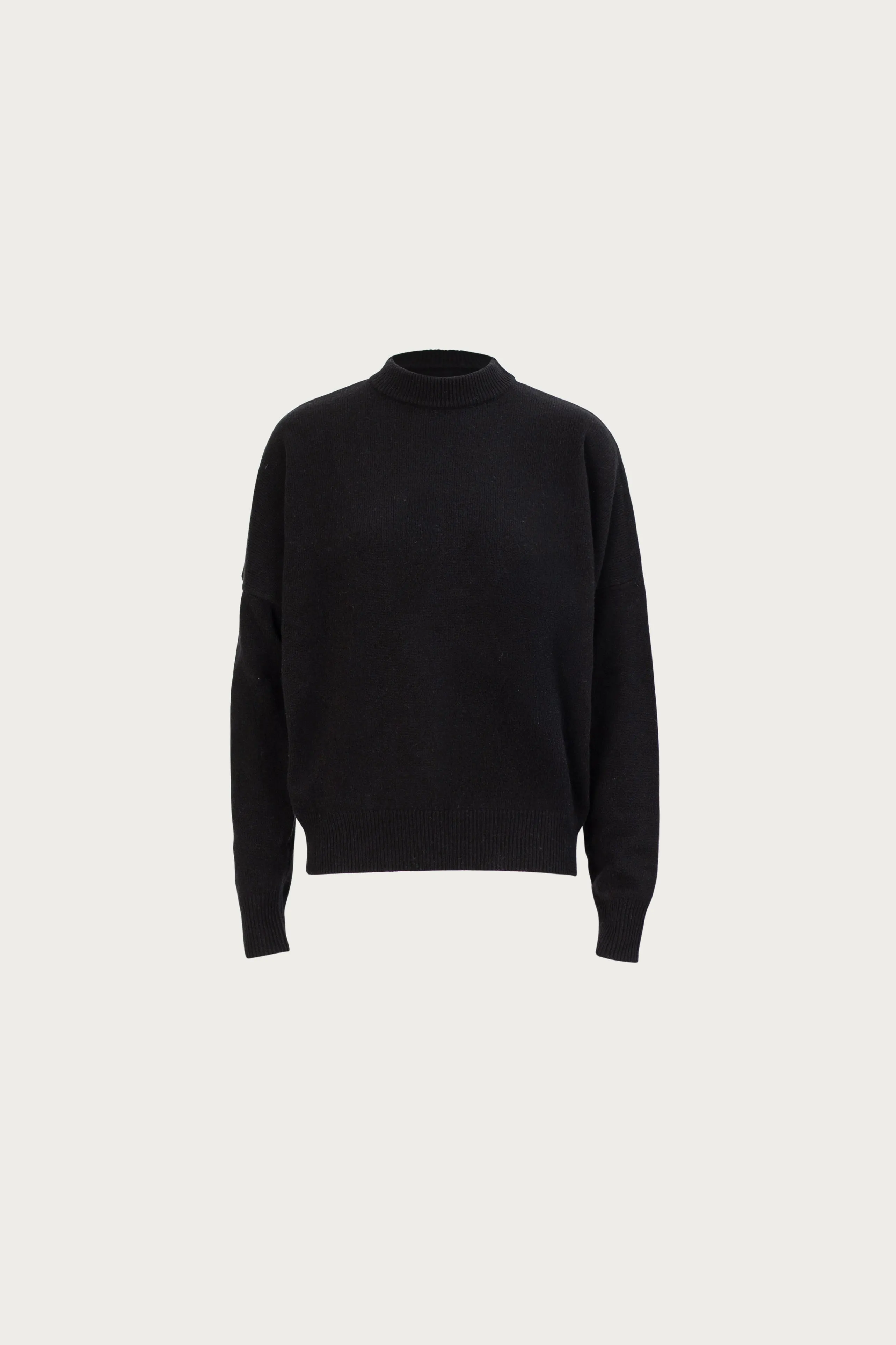 Lightweight Wool Sweater (Black) sold by SAME