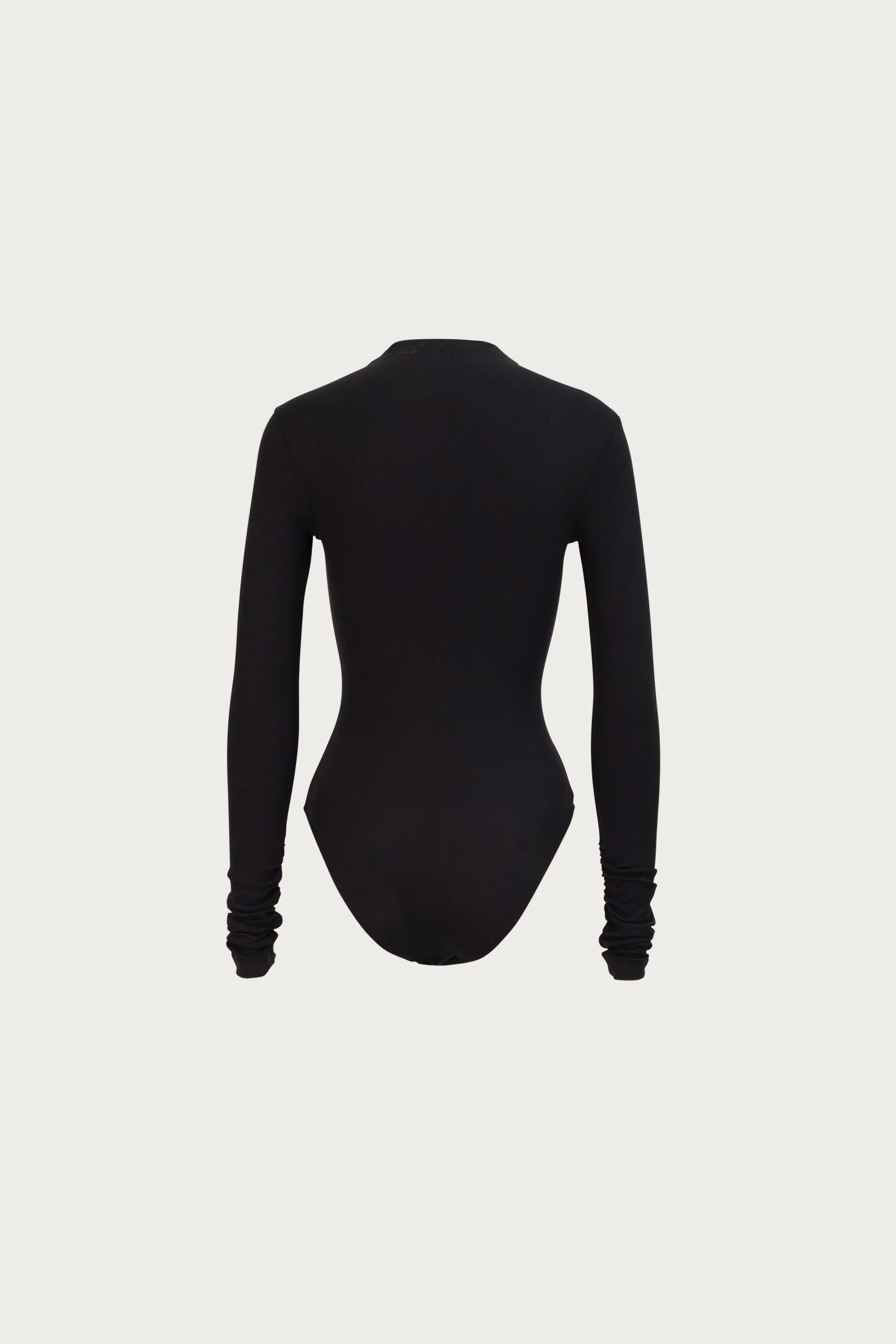 Long Sleeve Bodysuit (Black) sold by SAME product image thumbnail 5