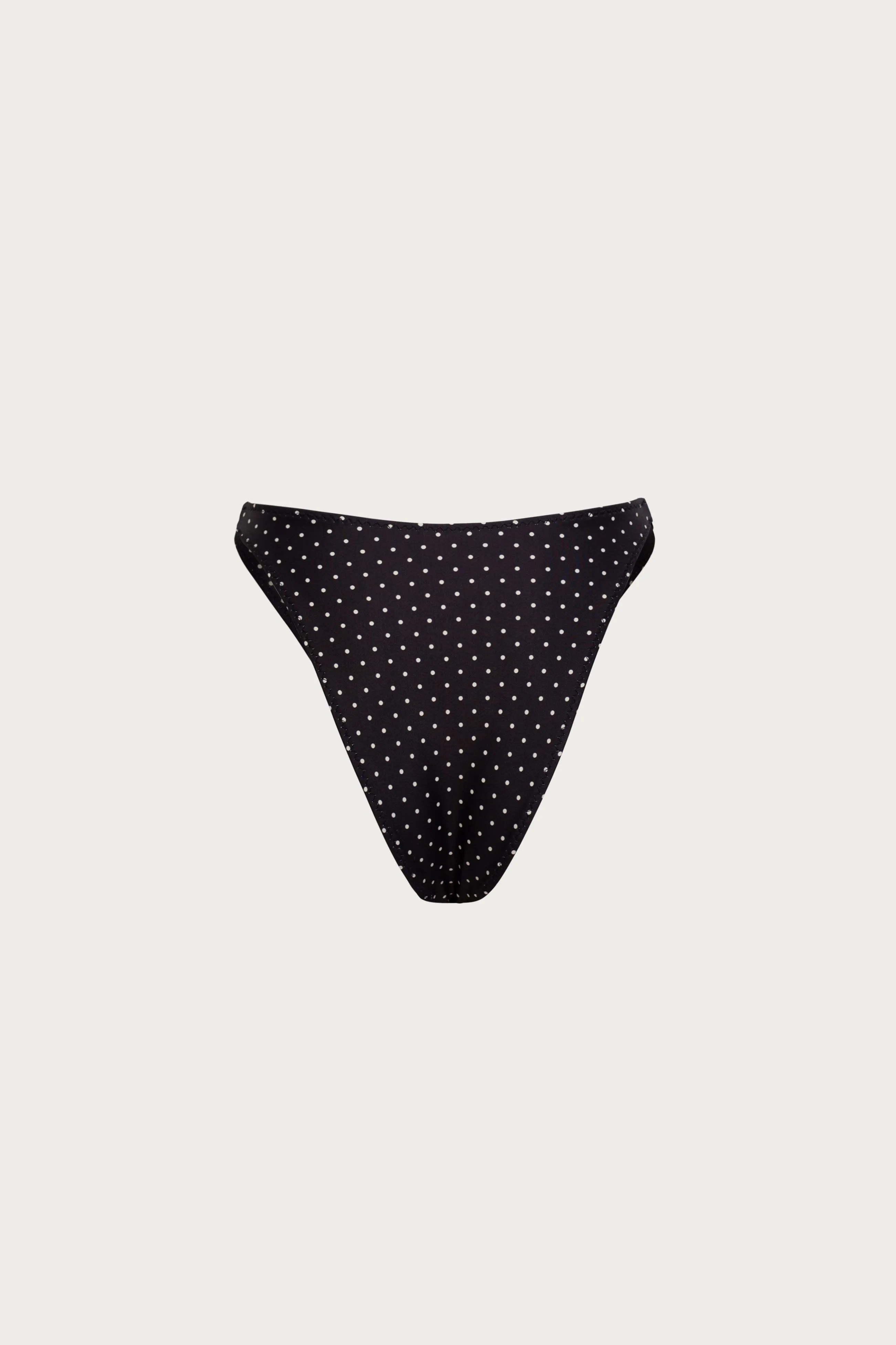 The Grace Bottom (Black Cream Polka Dot) sold by SAME product image thumbnail 2