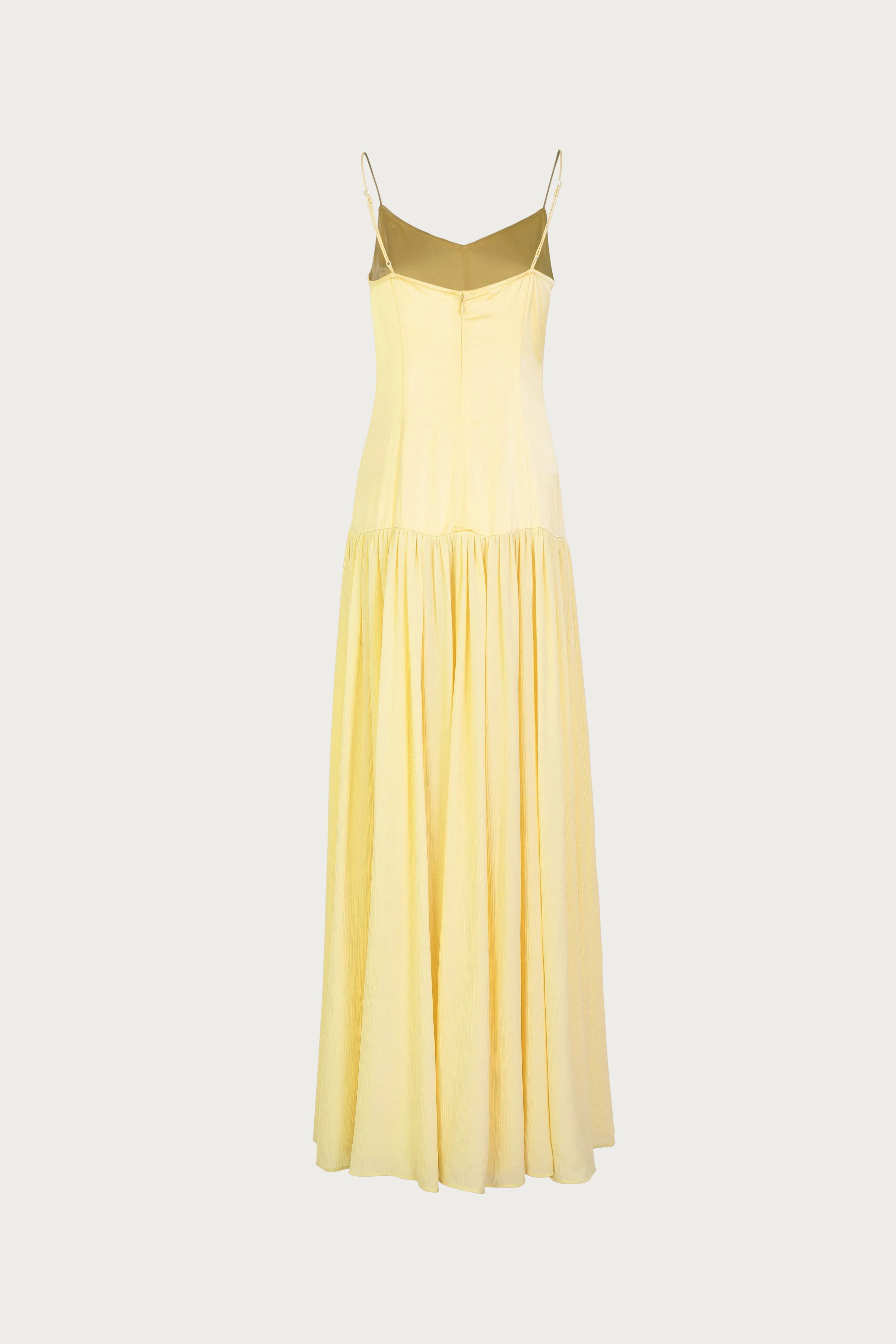 Slip Gown (Butter Yellow) sold by SAME product image thumbnail 2
