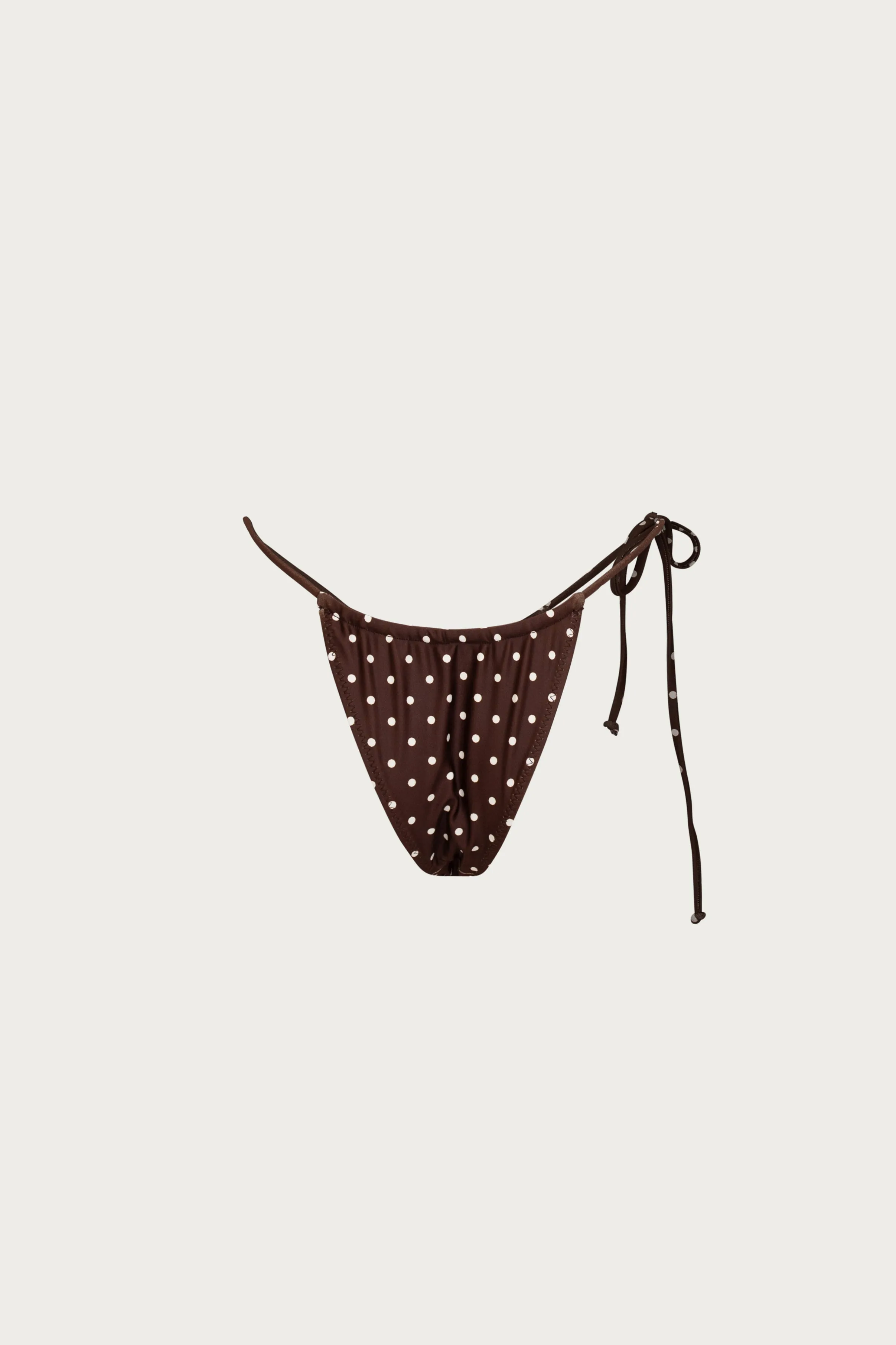 String Bottom (Brown Cream Polka Dot) sold by SAME product image thumbnail 2