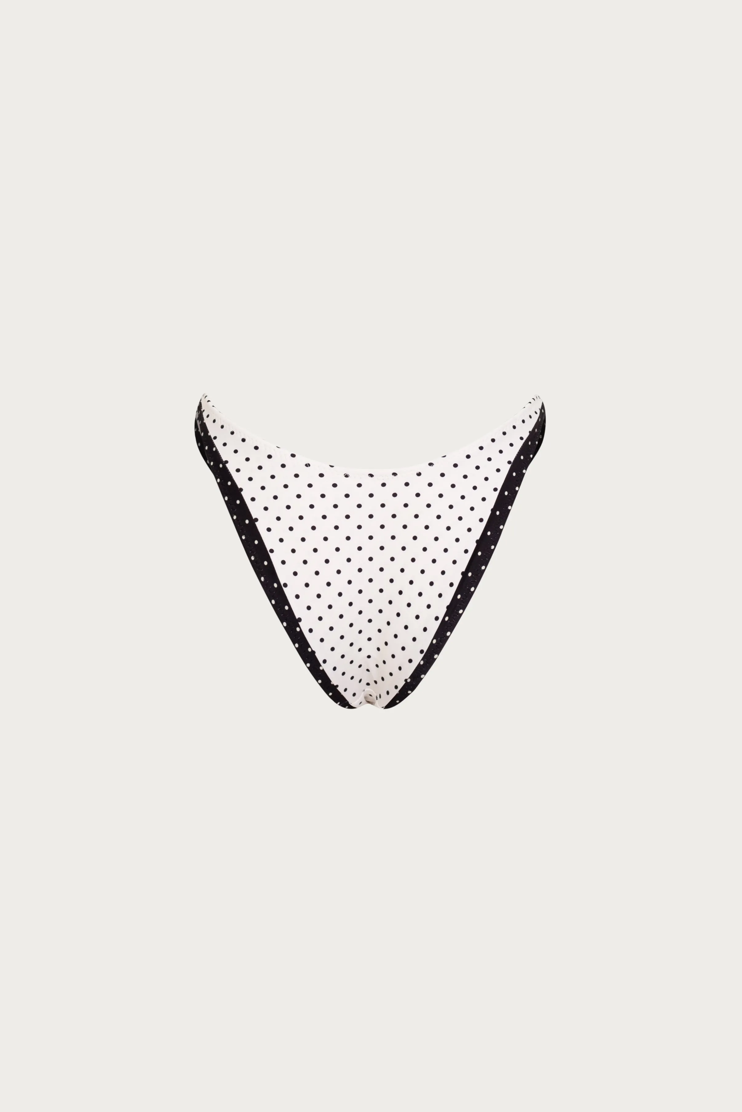 90s Bottom (Cream Black Polka Dot/Black) sold by SAME product image thumbnail 2