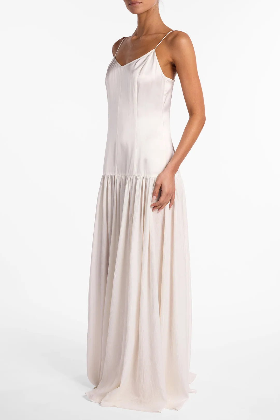 Slip Gown (Cream) sold by SAME product image thumbnail 4