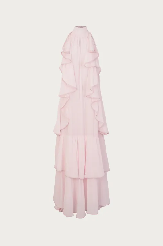 Layered Chiffon Gown (Pale Pink) sold by SAME