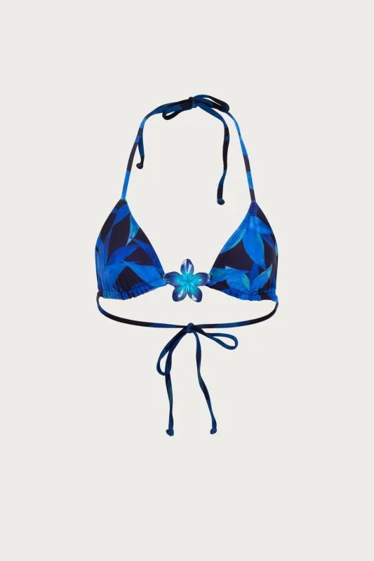 Island Triangle Top (Blue Tropical) sold by SAME