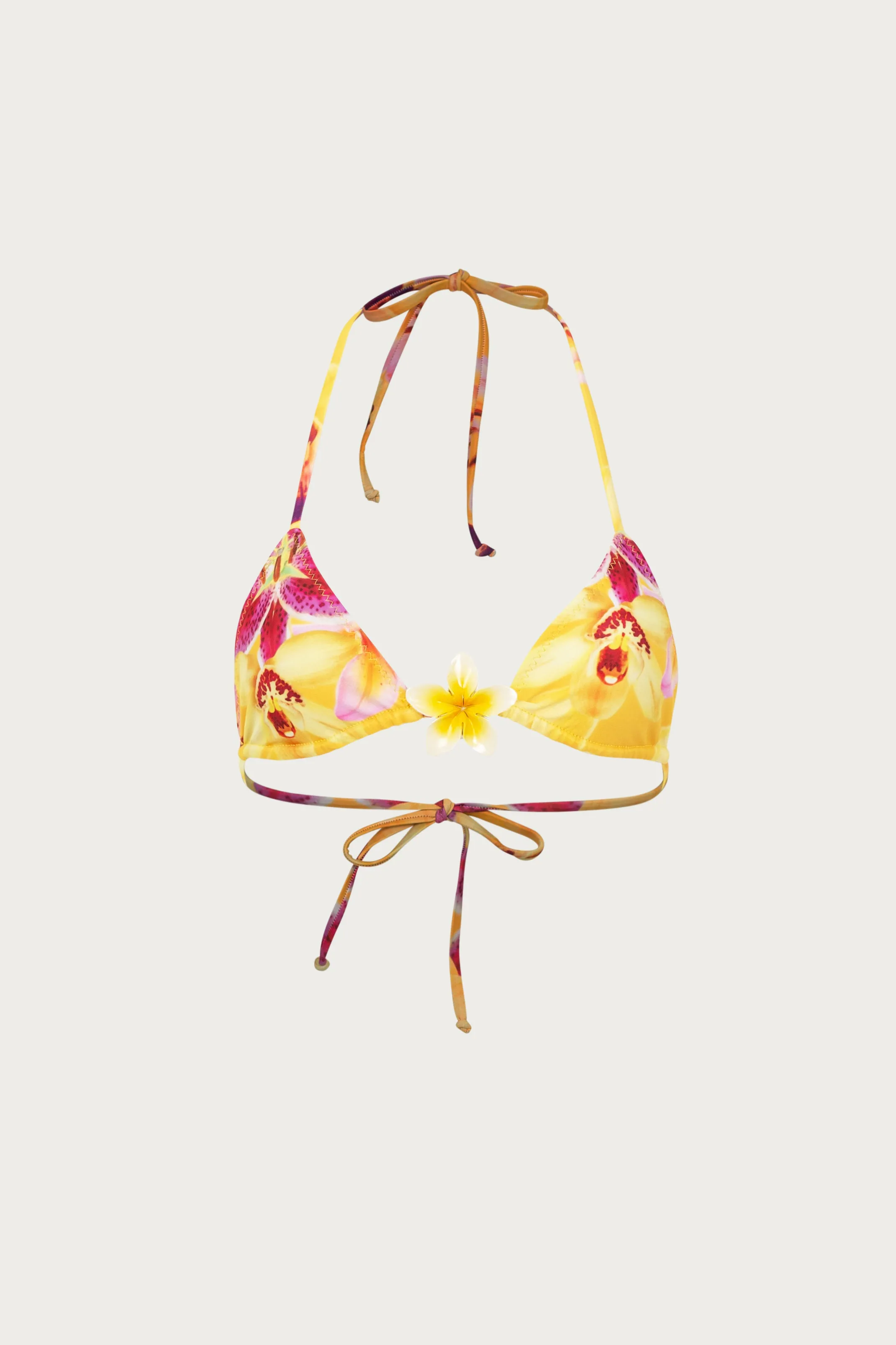 Island Triangle Top (Yellow Tropical) sold by SAME