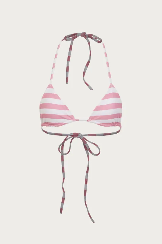Triangle Top (Pink Stripe) sold by SAME