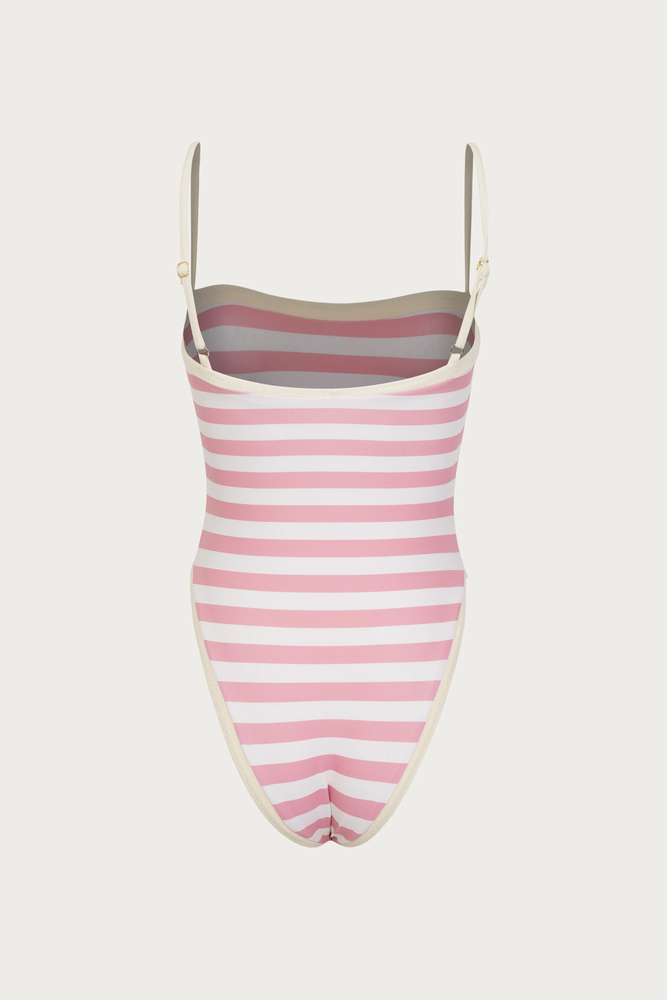 Colorblock One Piece (Pink Stripe) sold by SAME product image thumbnail 5