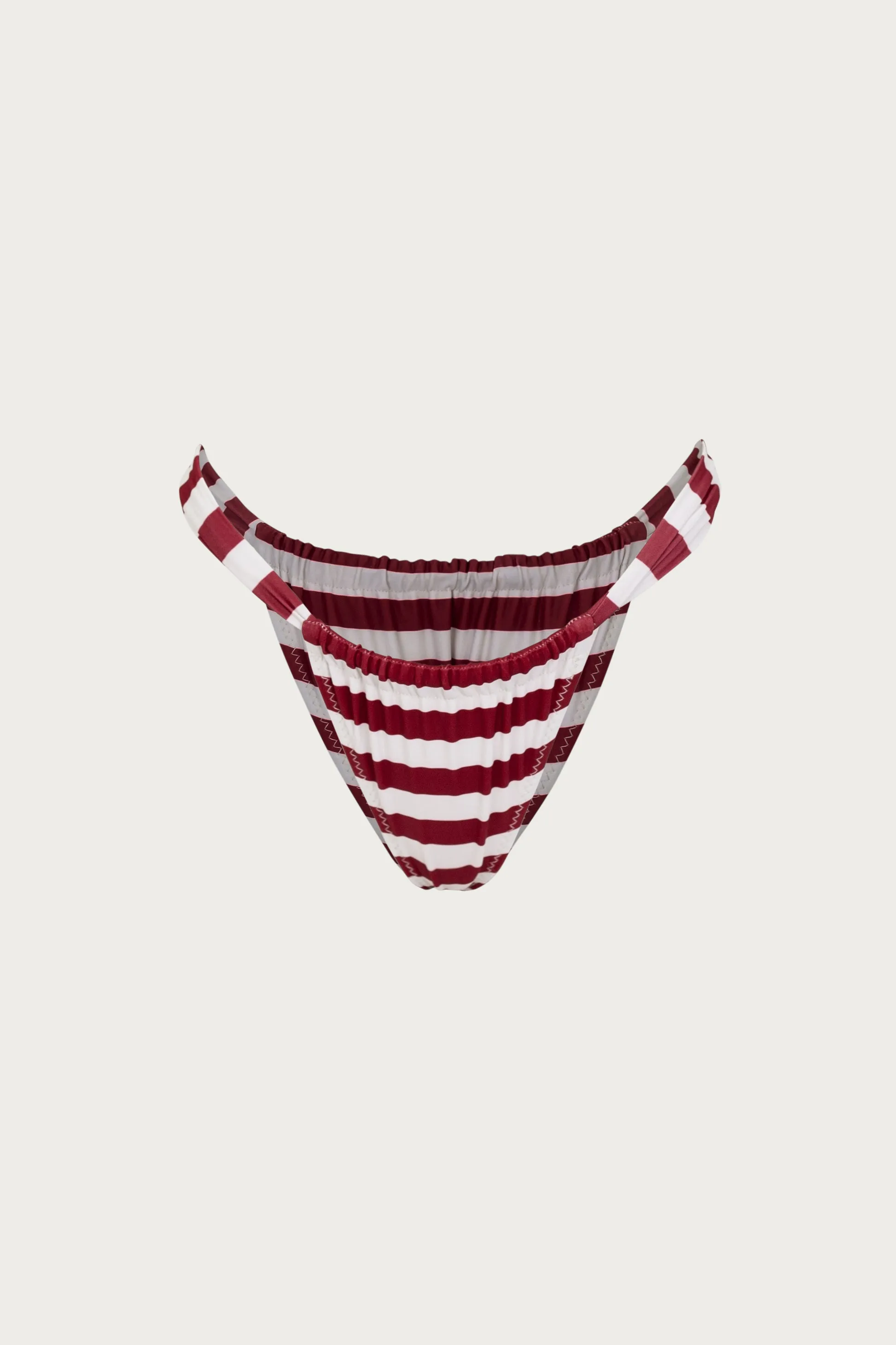 Ruched Bottom (Burgundy Stripe) sold by SAME