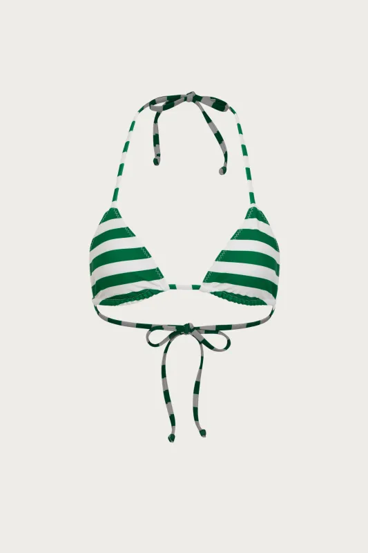 Triangle Top (Green Stripe) sold by SAME