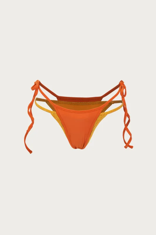 Double Layer Bottom (Penny/Gold Shimmer Lurex) sold by SAME