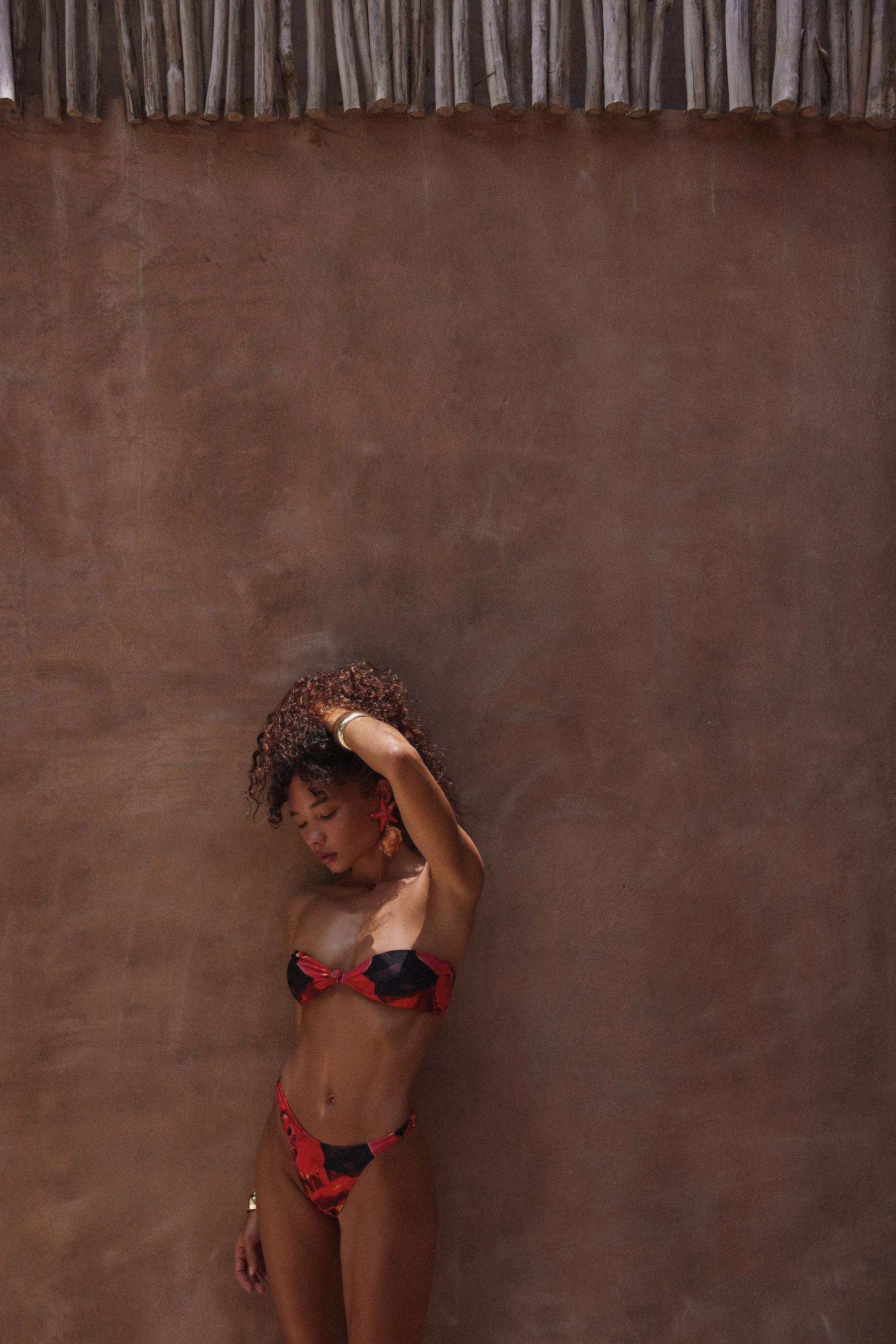 90s Bottom (Red Tropical) sold by SAME product image thumbnail 2