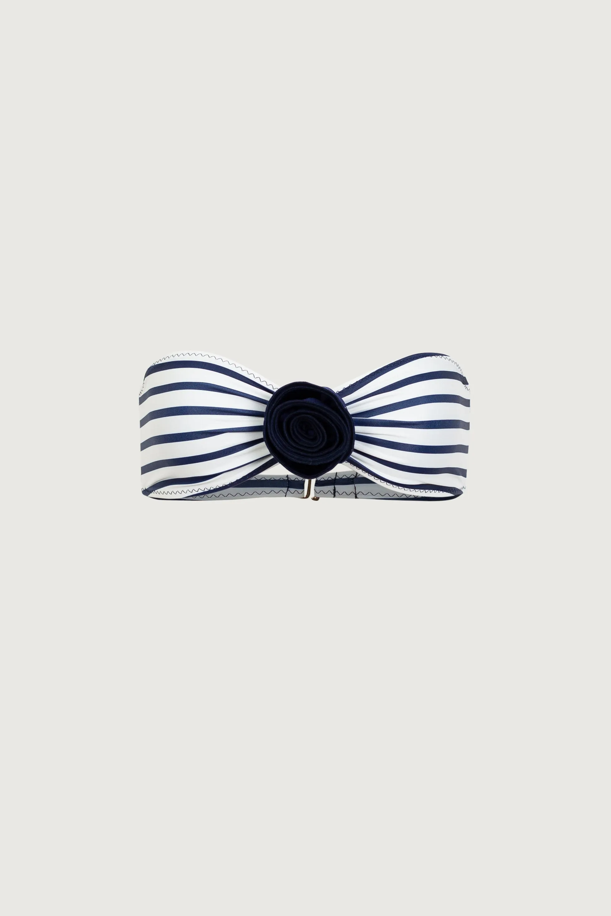 Rosette Bandeau Top (Nautical Stripe/Navy) sold by SAME