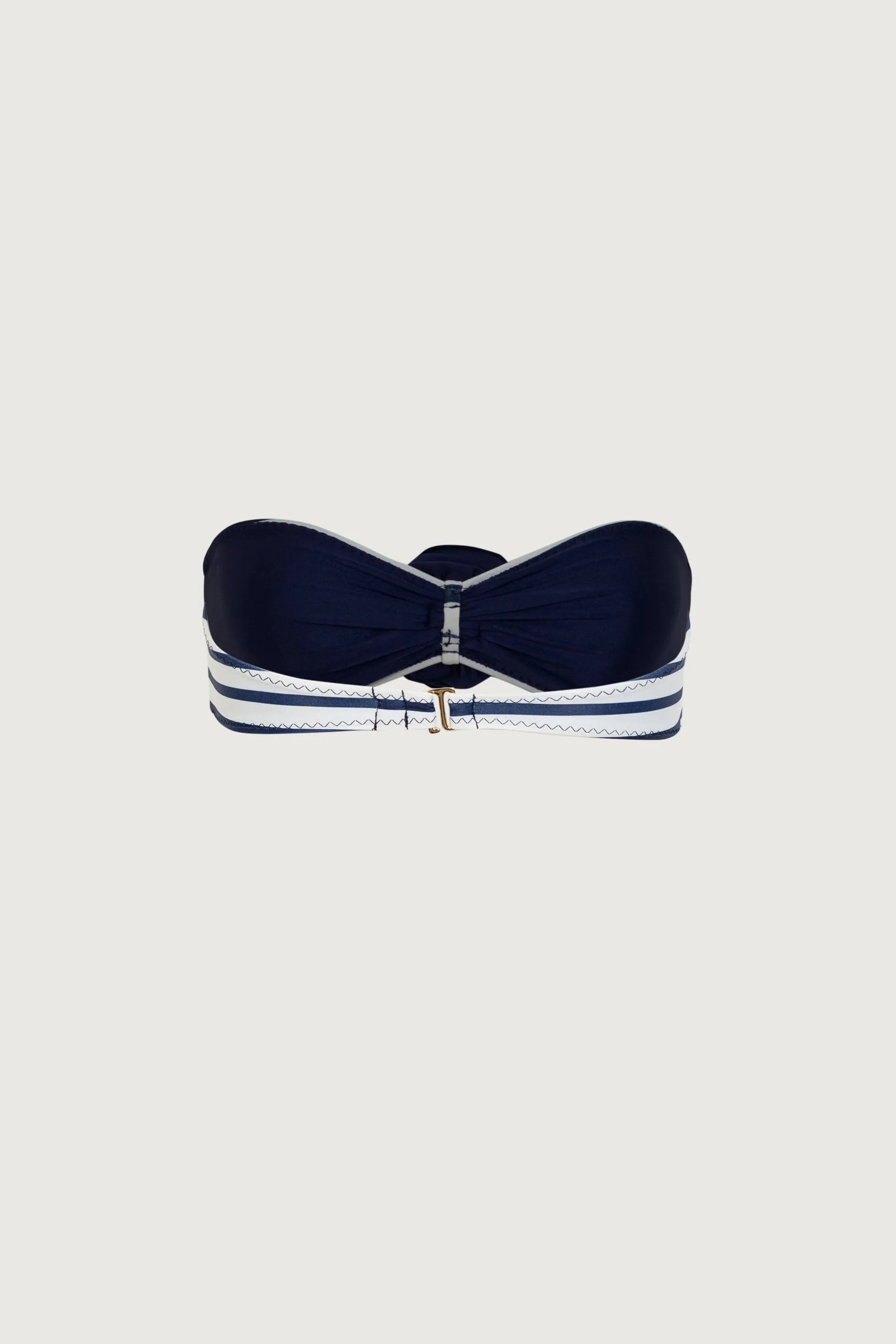 Rosette Bandeau Top (Nautical Stripe/Navy) sold by SAME product image thumbnail 5