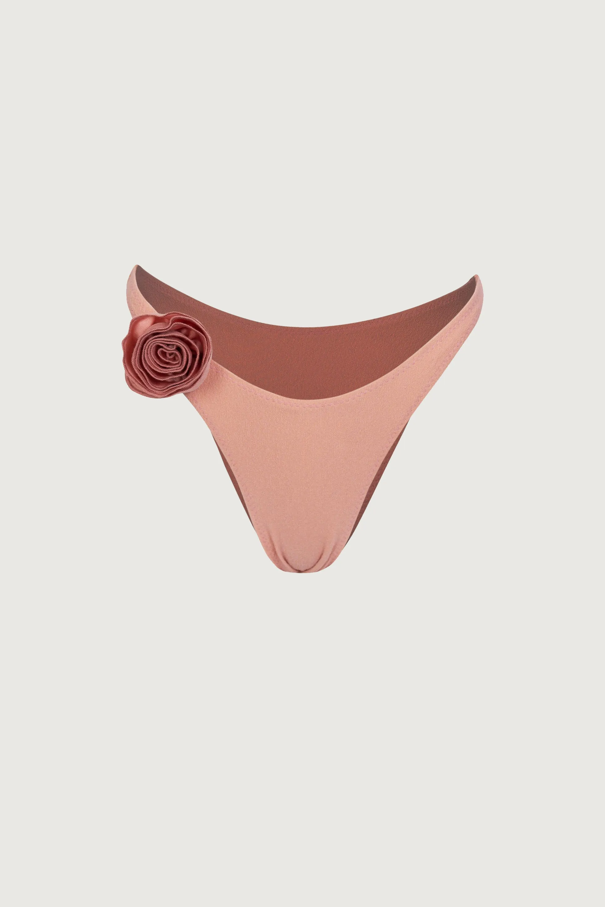 Rosette 90s Bottom (Faux Suede Blush/Blush) sold by SAME