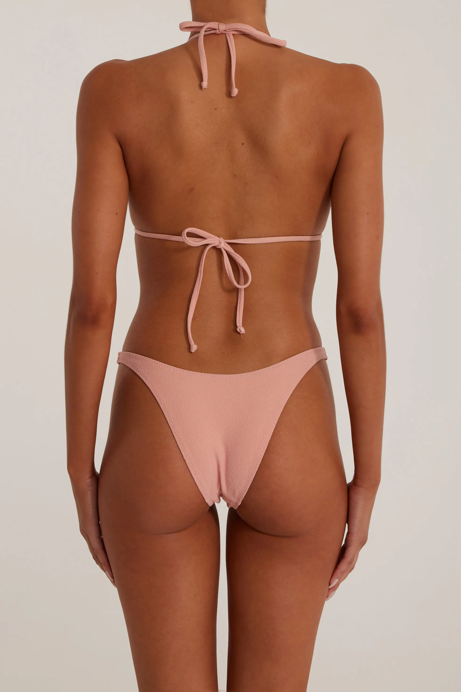 Rosette 90s Bottom (Faux Suede Blush/Blush) sold by SAME product image thumbnail 4
