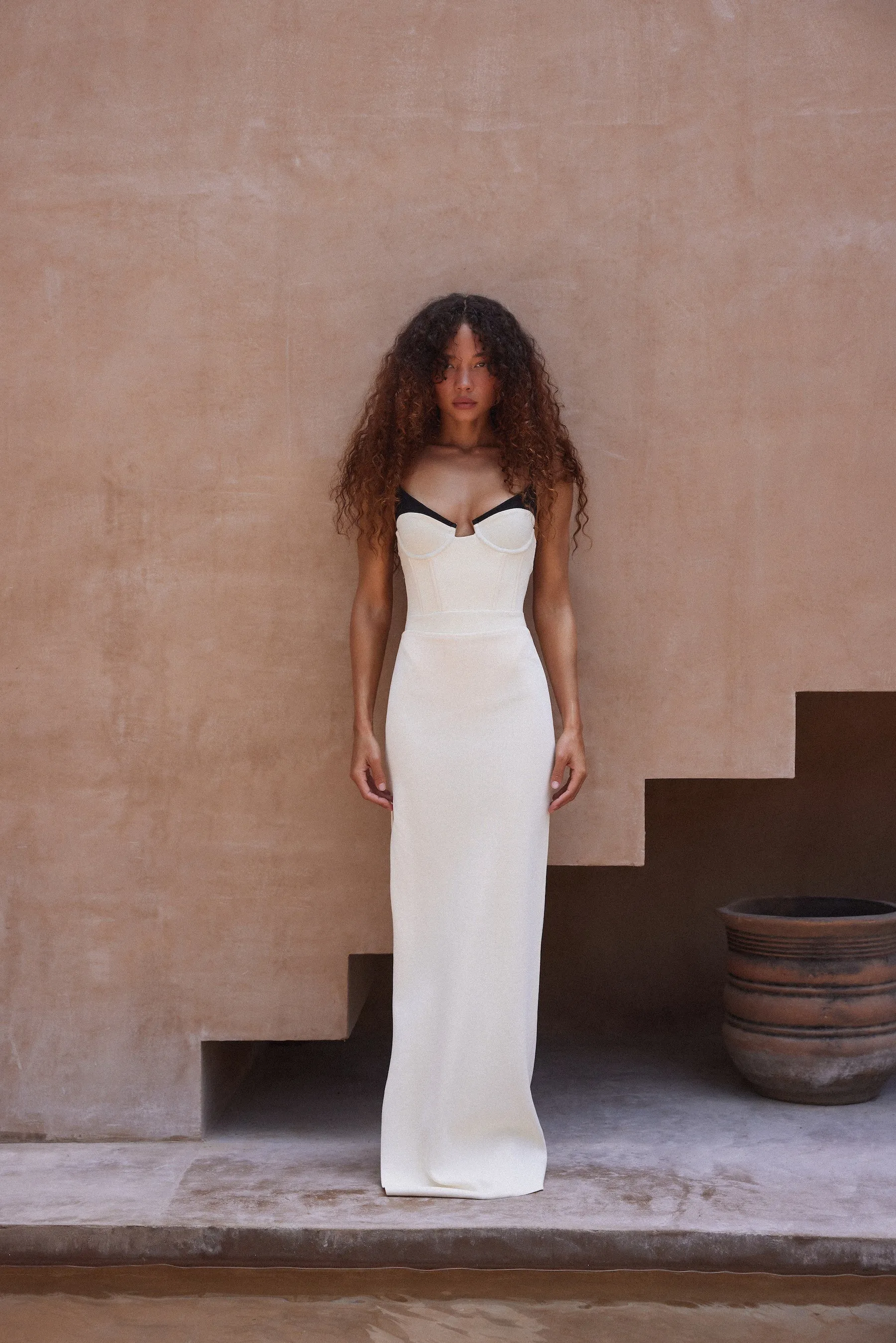 Maxi Skirt (Cream) sold by SAME product image thumbnail 2