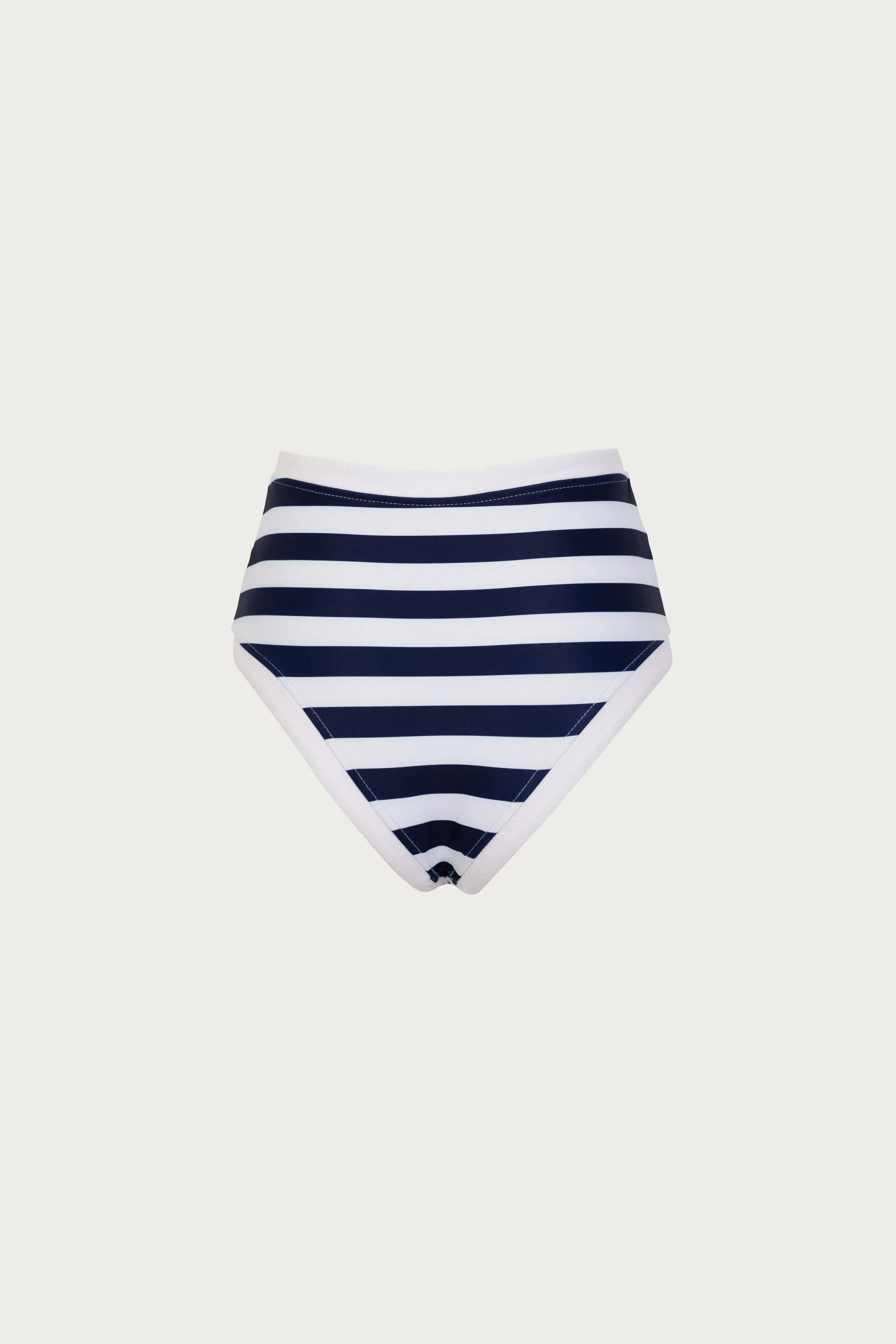 The Grace High Rise (Navy Cream Stripe/White) sold by SAME product image thumbnail 3