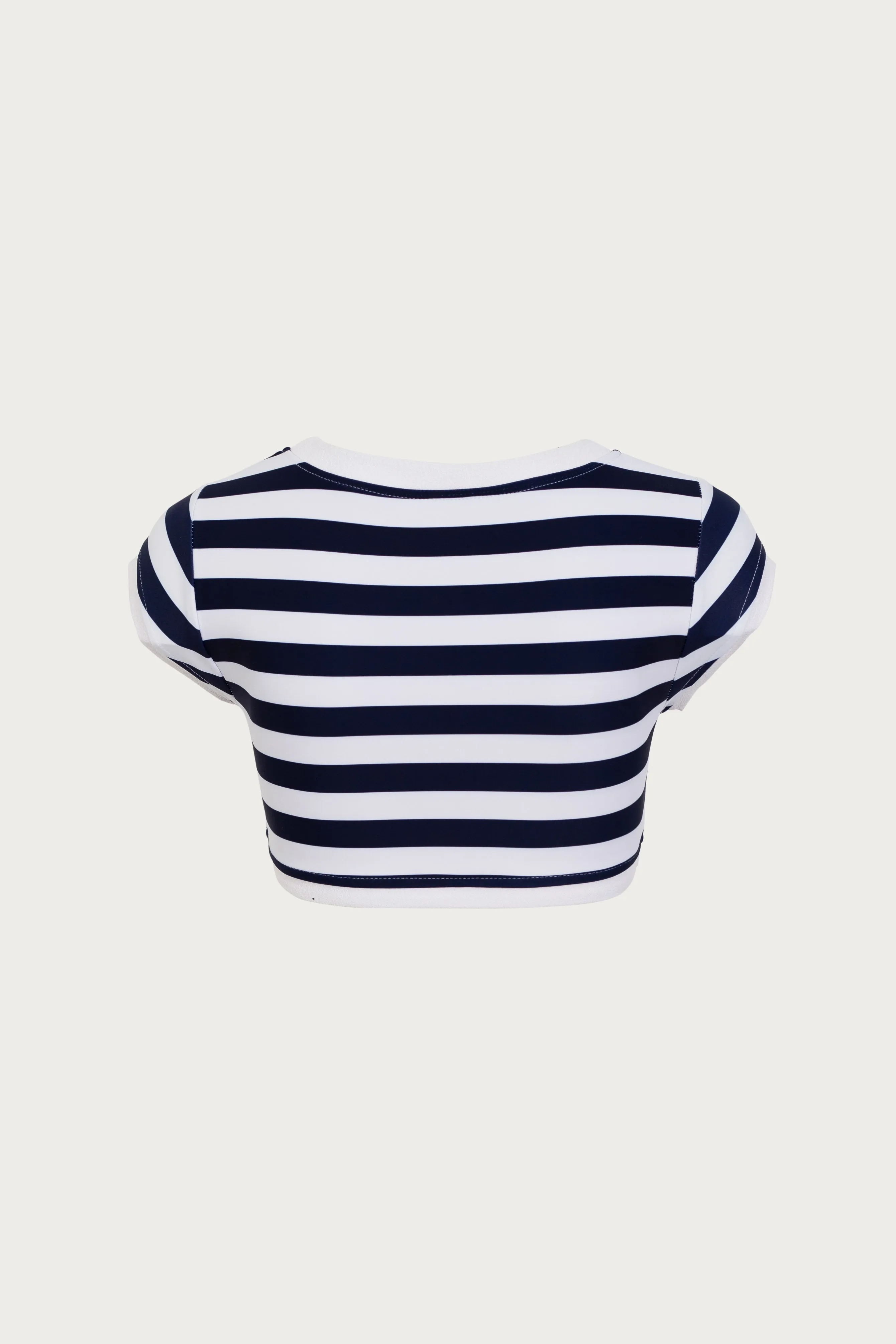 The Grace Top (Navy Cream Stripe/White) sold by SAME product image thumbnail 3