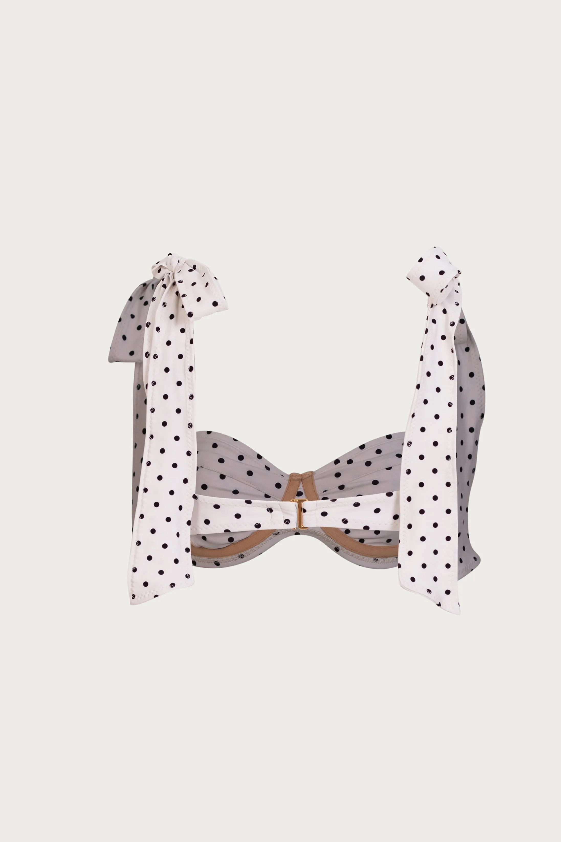 Lady Bra (Cream Black Polka Dot) sold by SAME product image thumbnail 5
