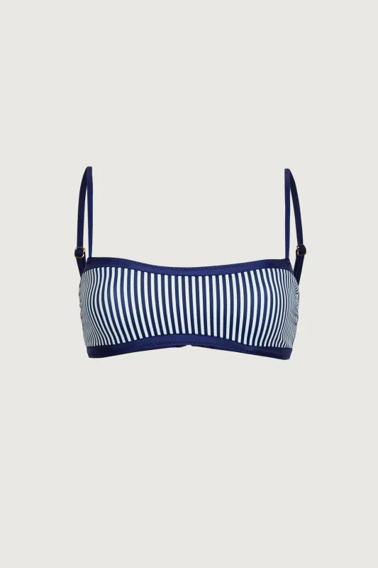 Bandeau Top (Navy Pinstripe/N sold by SAME