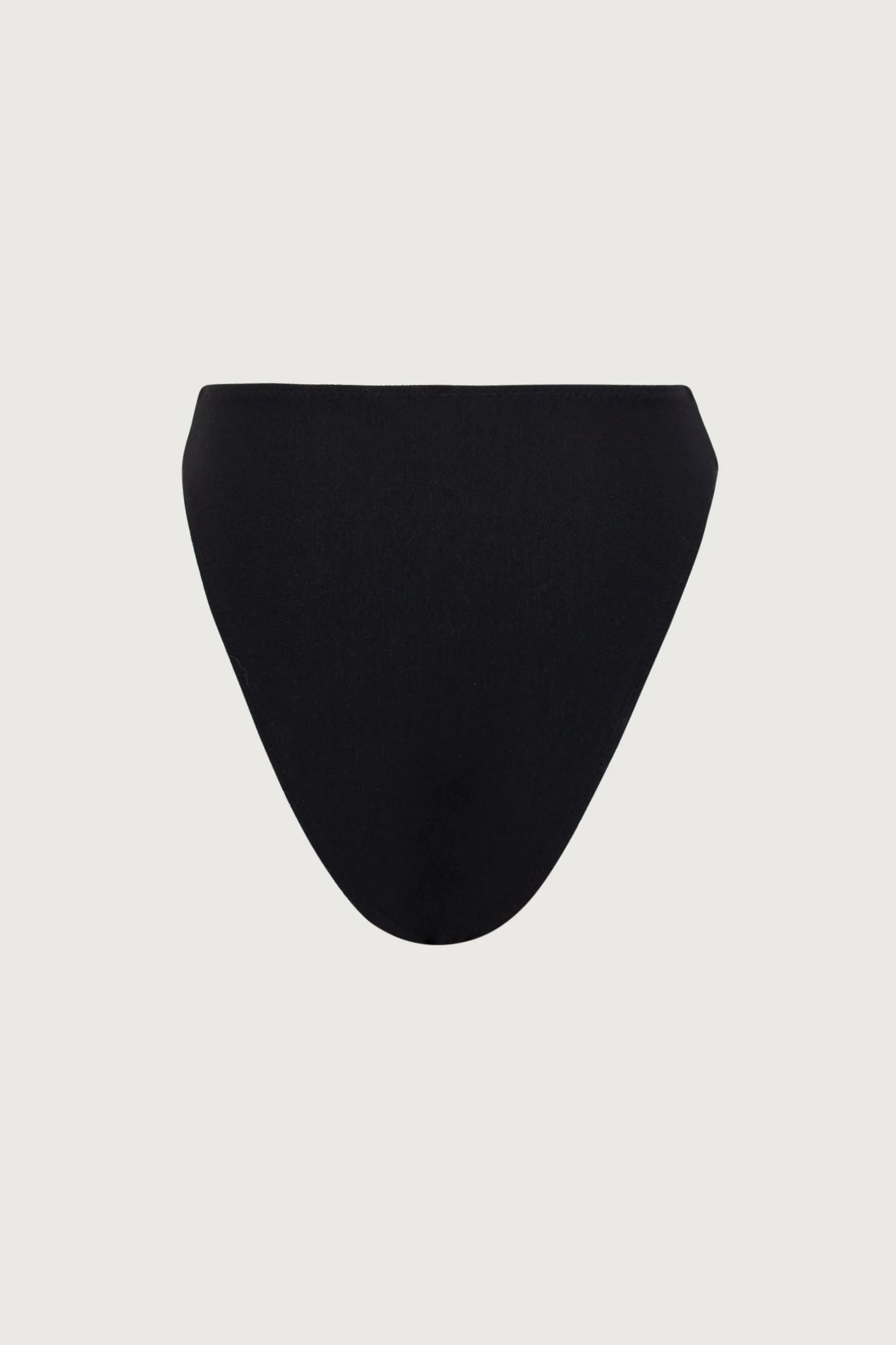 Rosette High Rise Bottom (Faux Suede Black/Black) sold by SAME product image thumbnail 3