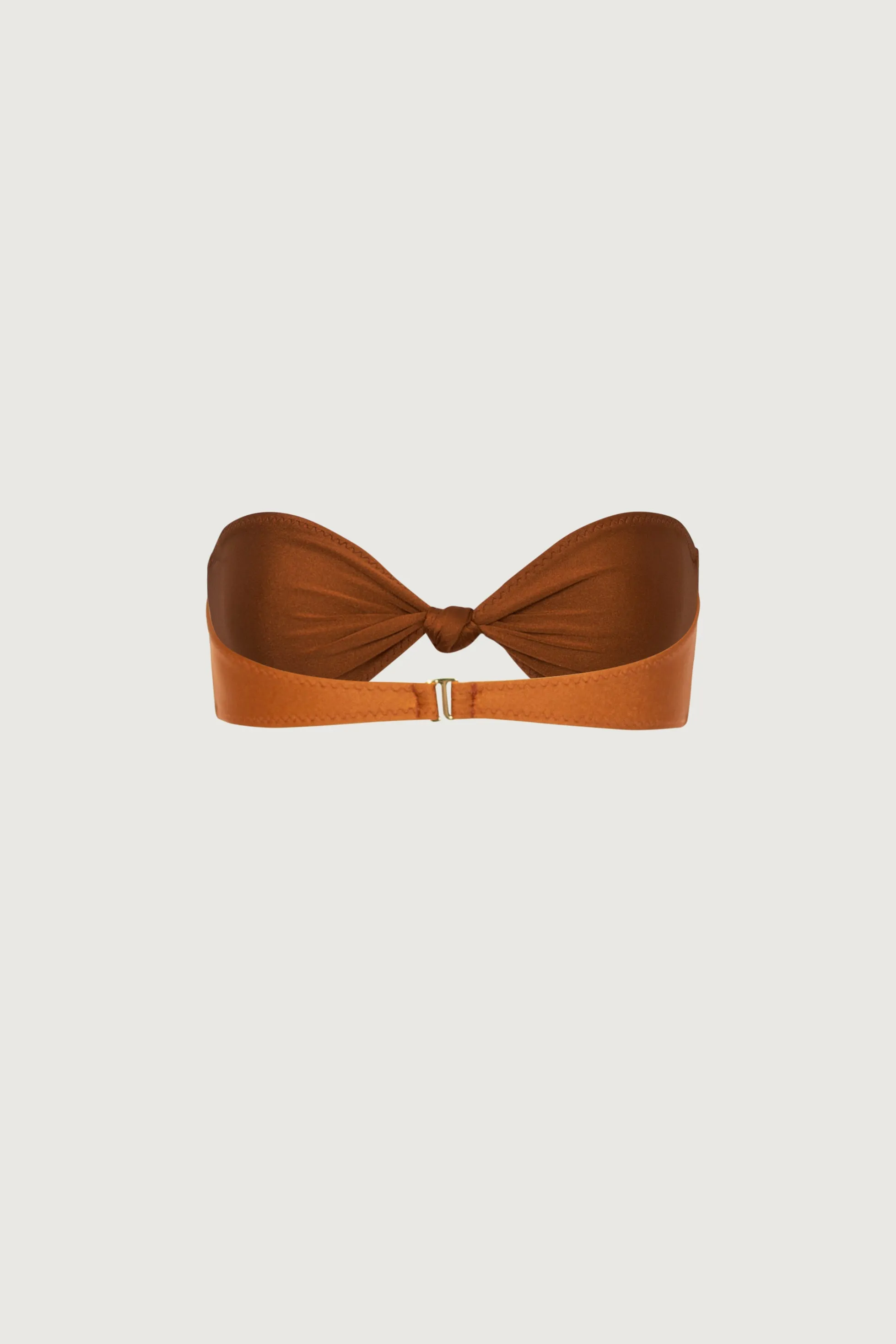 Knotted Bandeau Top (Bronze) sold by SAME product image thumbnail 5