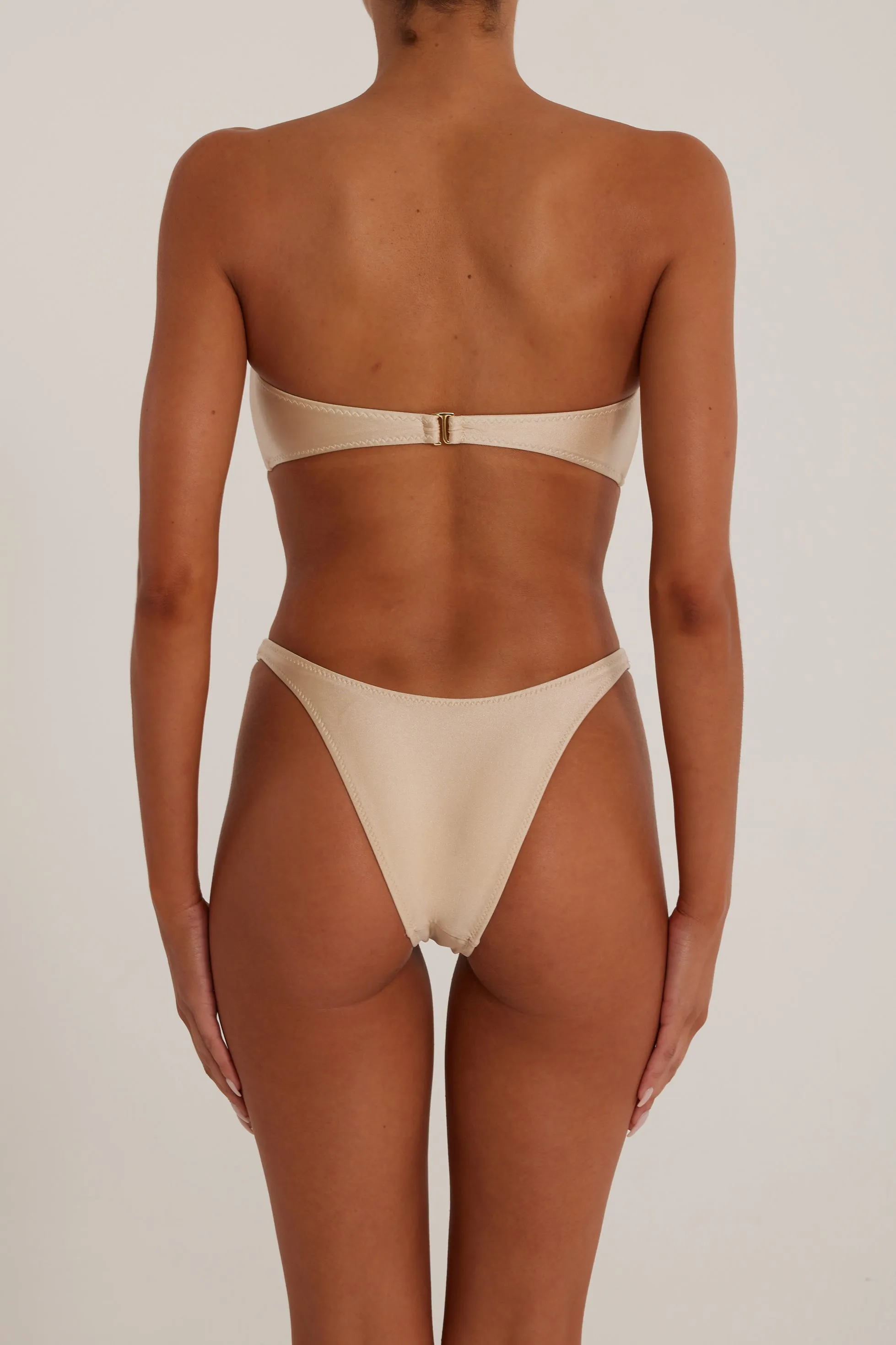 Knotted Bandeau Top (Light) sold by SAME product image thumbnail 4