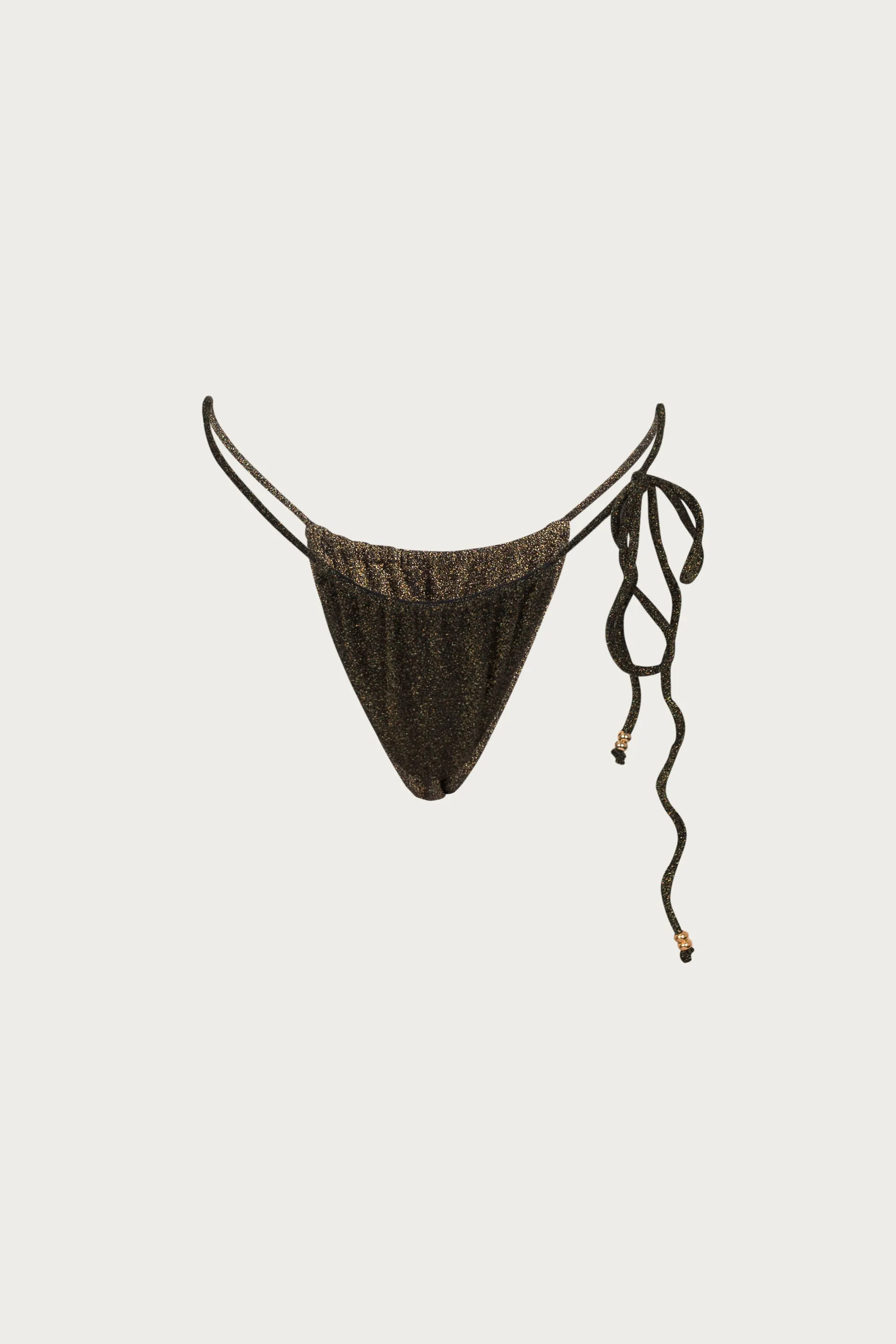 Beaded String Bottom (Black Shimmer Lurex) sold by SAME product image thumbnail 3