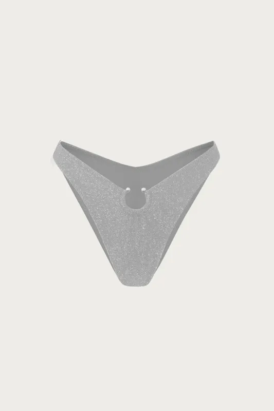 Pierced Bottom (Silver Shimmer Lurex) sold by SAME
