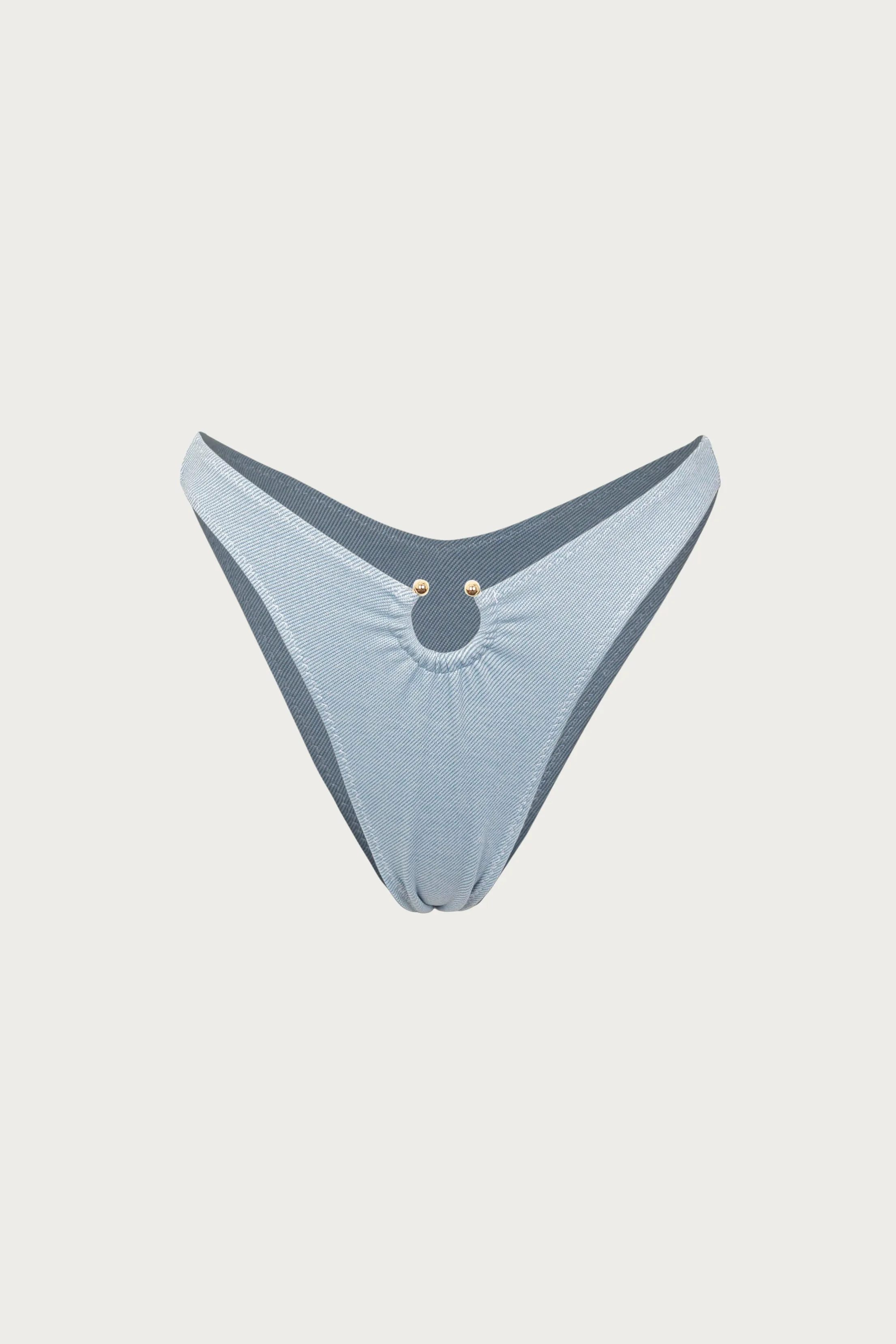 Pierced Bottom (Denim) sold by SAME