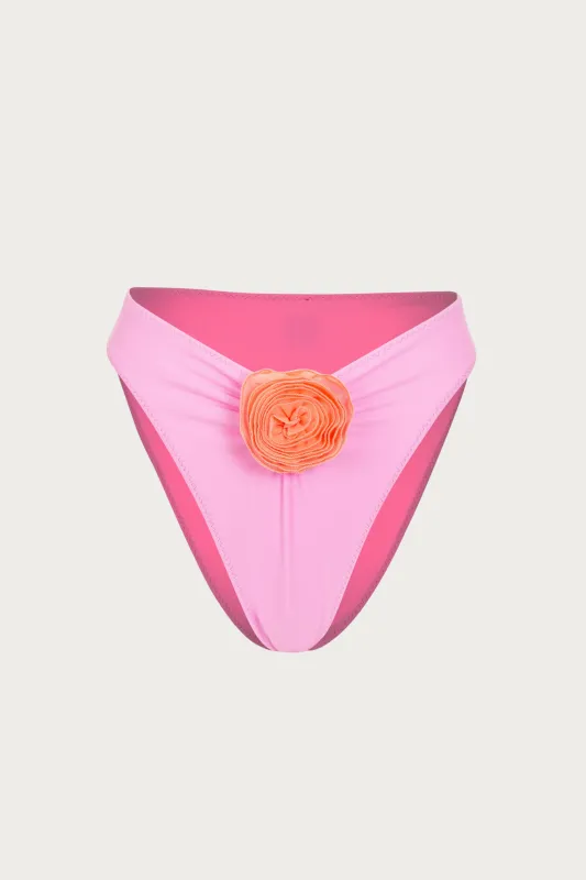 Rose High Rise Bottom (Pink/Pink) sold by SAME