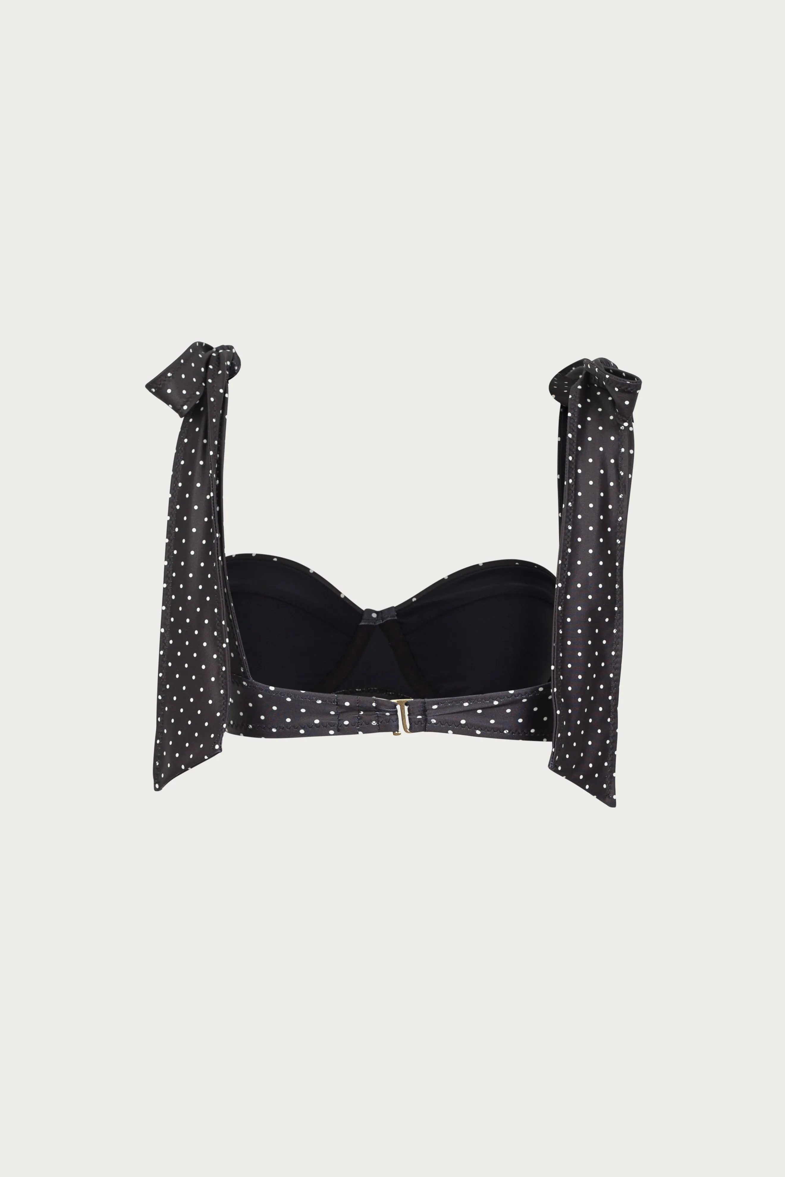Lady Bra (Black Cream Polka Dot) sold by SAME product image thumbnail 3