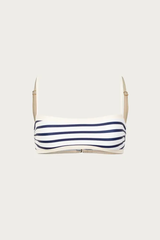 Bandeau Top (Nautical Stripe) sold by SAME